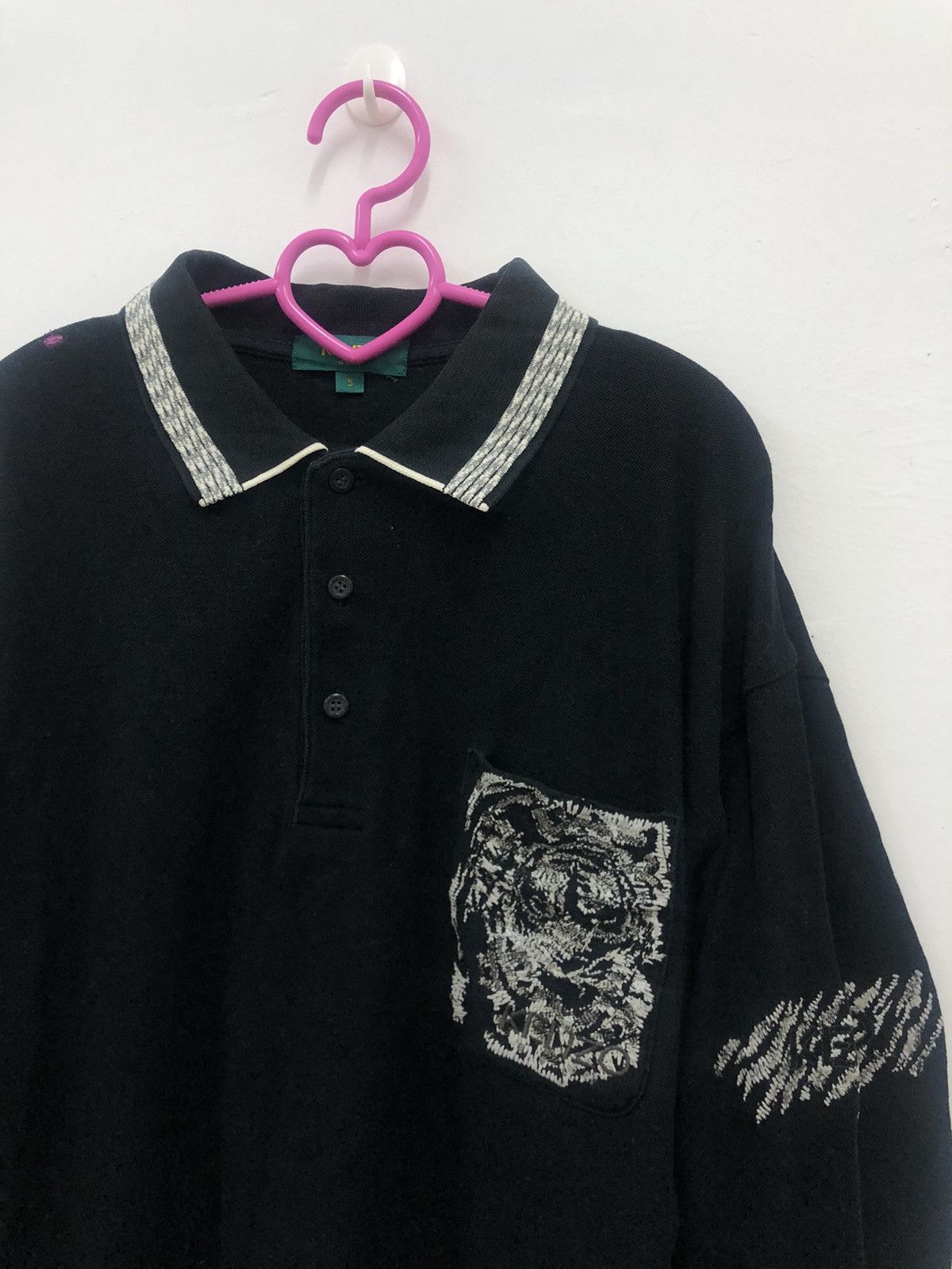 Kenzo Rare 90s Vintage KENZO Golf Tiger Polo Shirt Size US L / EU 52-54 / 3 - 2 Thumbnail