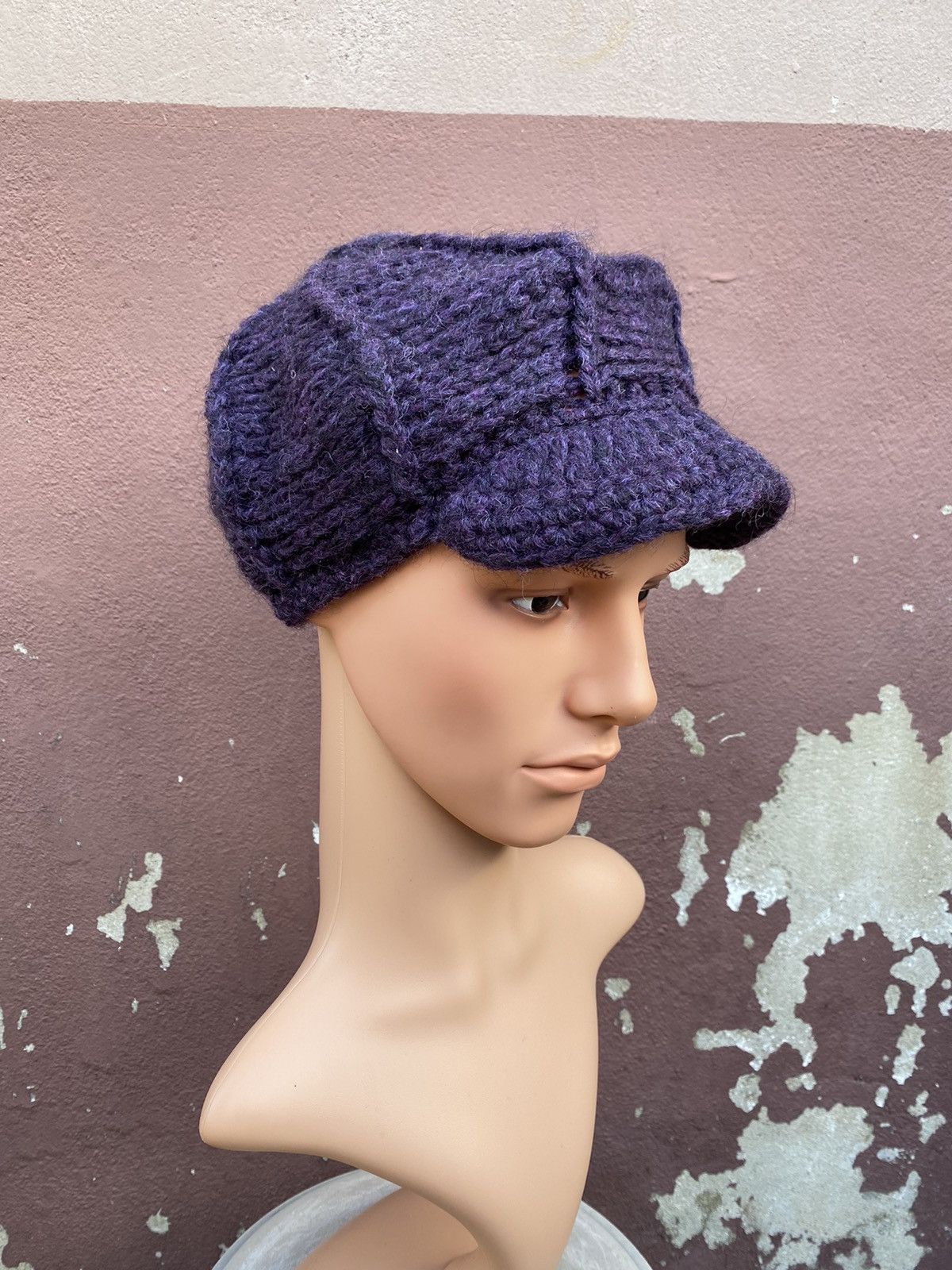 Japanese Brand Fraumen Woven Newsboy Hat Size ONE SIZE - 1 Thumbnail