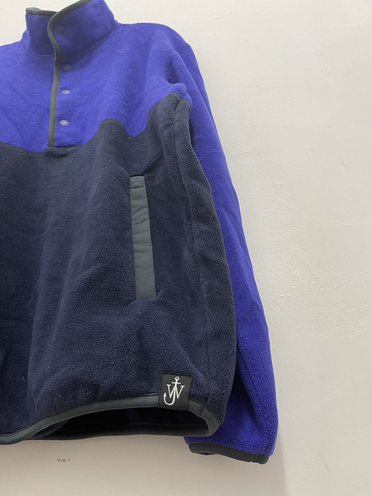 JW Anderson × Uniqlo Rare JW ANDERSON X UNIQLO Snap Button Fleece Pullover Size US M / EU 48-50 / 2 - 3 Thumbnail