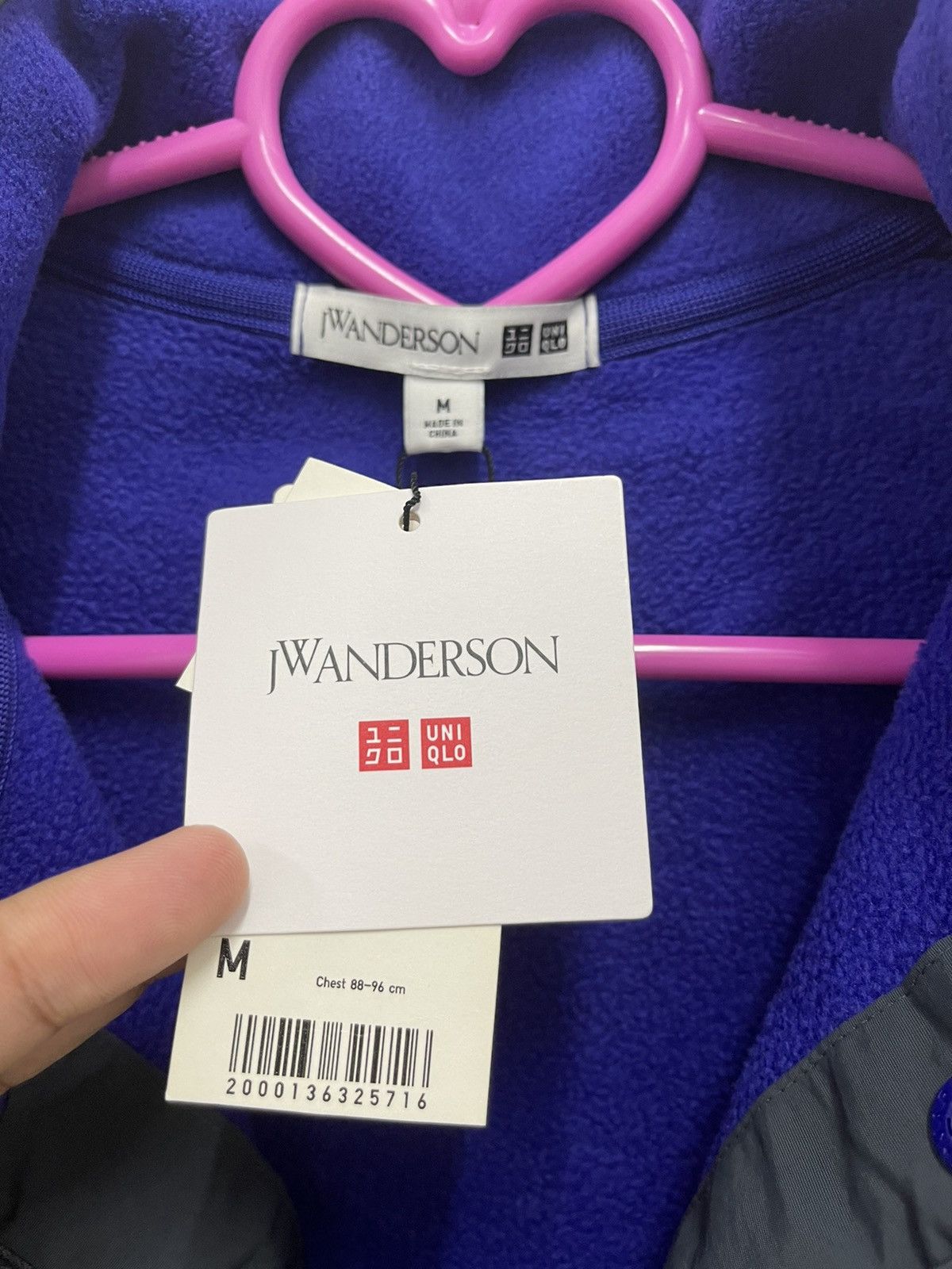 JW Anderson × Uniqlo Rare JW ANDERSON X UNIQLO Snap Button Fleece Pullover Size US M / EU 48-50 / 2 - 5 Thumbnail