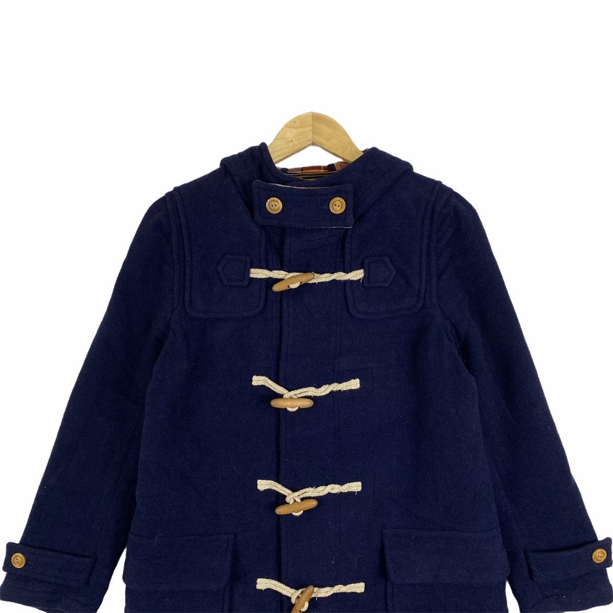 Japanese Brand × Vintage Vintage CUBE SUGAR Toggle Button Hoodie Duffle Coat Jacket Size US M / EU 48-50 / 2 - 6 Thumbnail