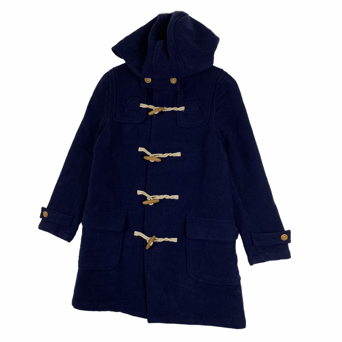 Japanese Brand × Vintage Vintage CUBE SUGAR Toggle Button Hoodie Duffle Coat Jacket Size US M / EU 48-50 / 2 - 4 Thumbnail