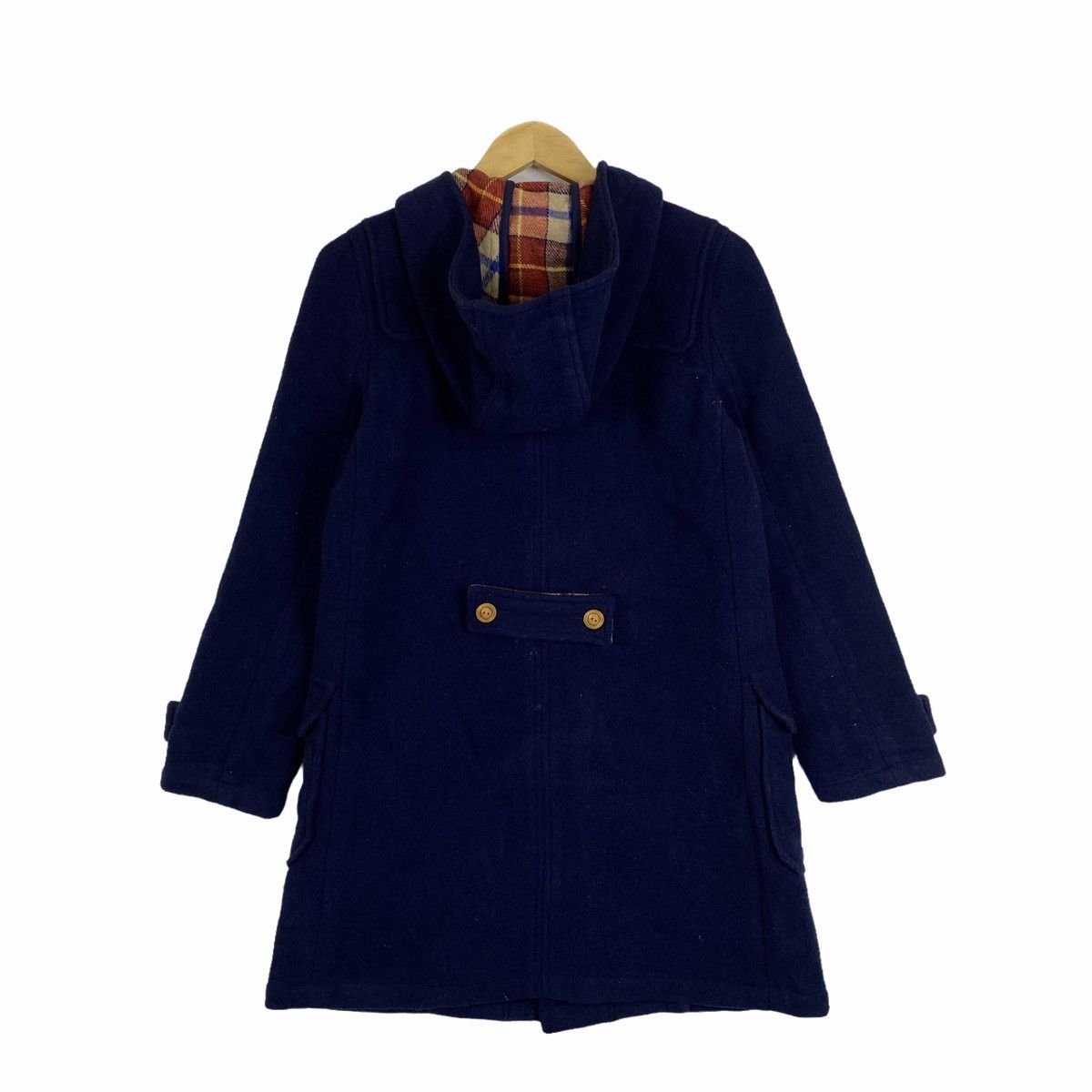 Japanese Brand × Vintage Vintage CUBE SUGAR Toggle Button Hoodie Duffle Coat Jacket Size US M / EU 48-50 / 2 - 2 Thumbnail