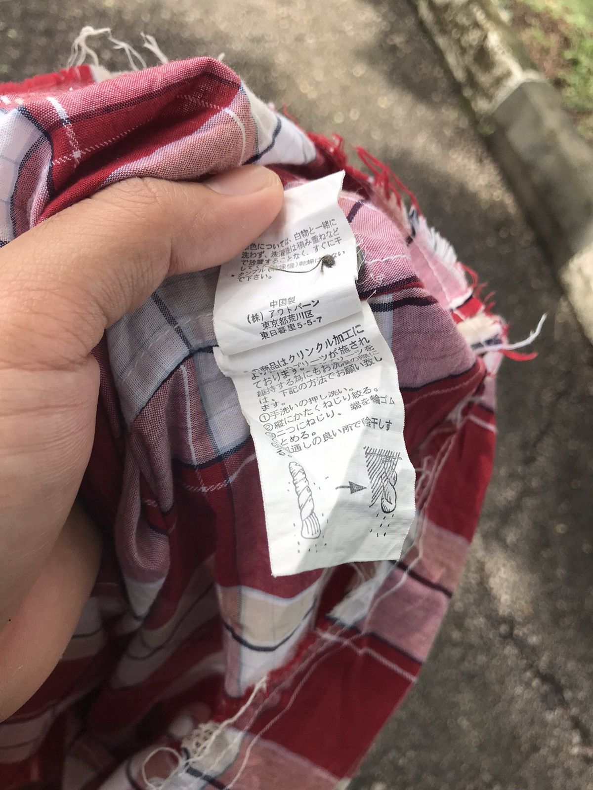 Japanese Brand Rare❗️Never Seen Thing Bondage Stud Flannel Button Up Shirt Size US L / EU 52-54 / 3 - 18 Thumbnail