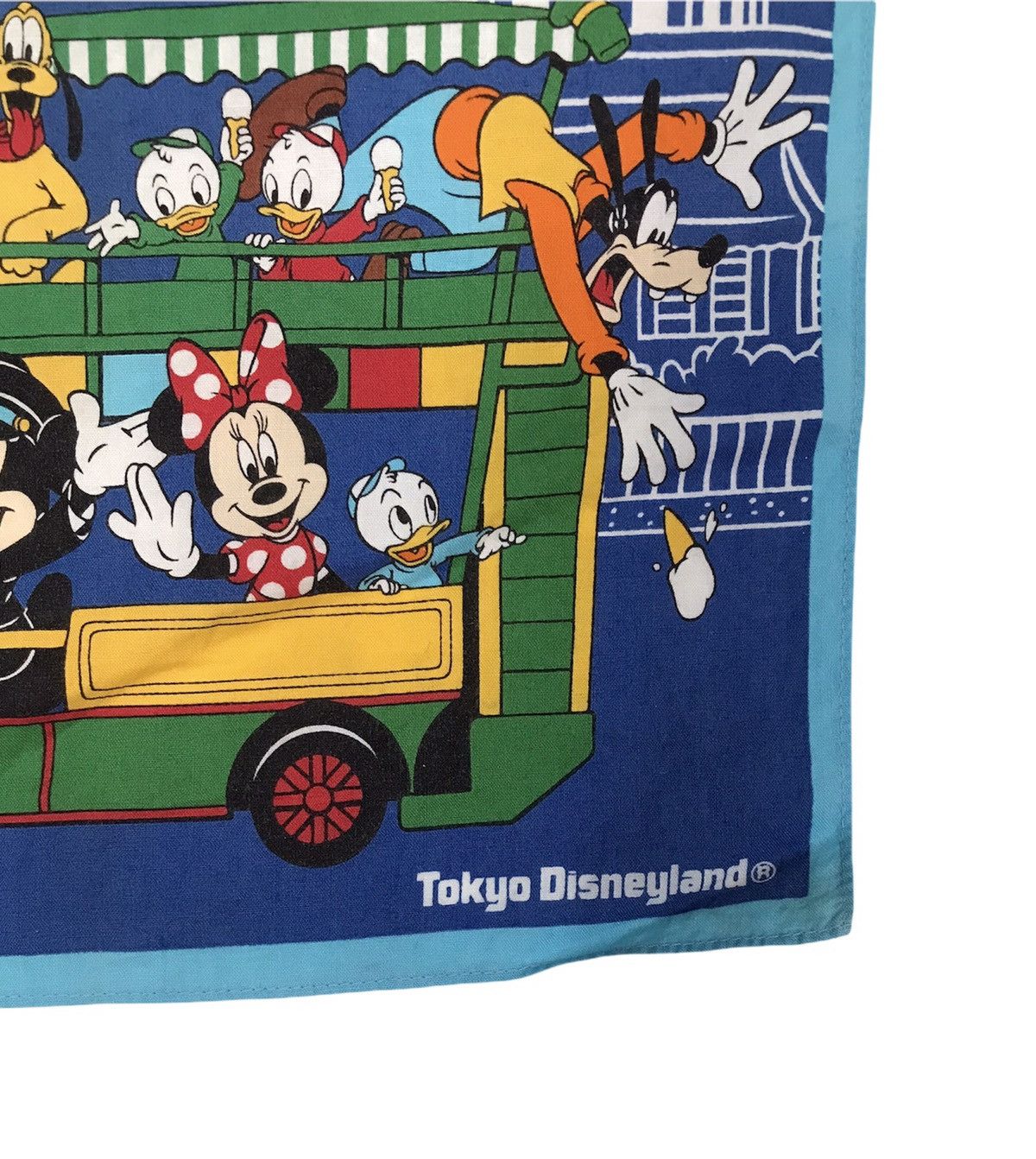 Disney Vintage Tokyo Disneyland Handkerchief Size ONE SIZE - 4 Thumbnail