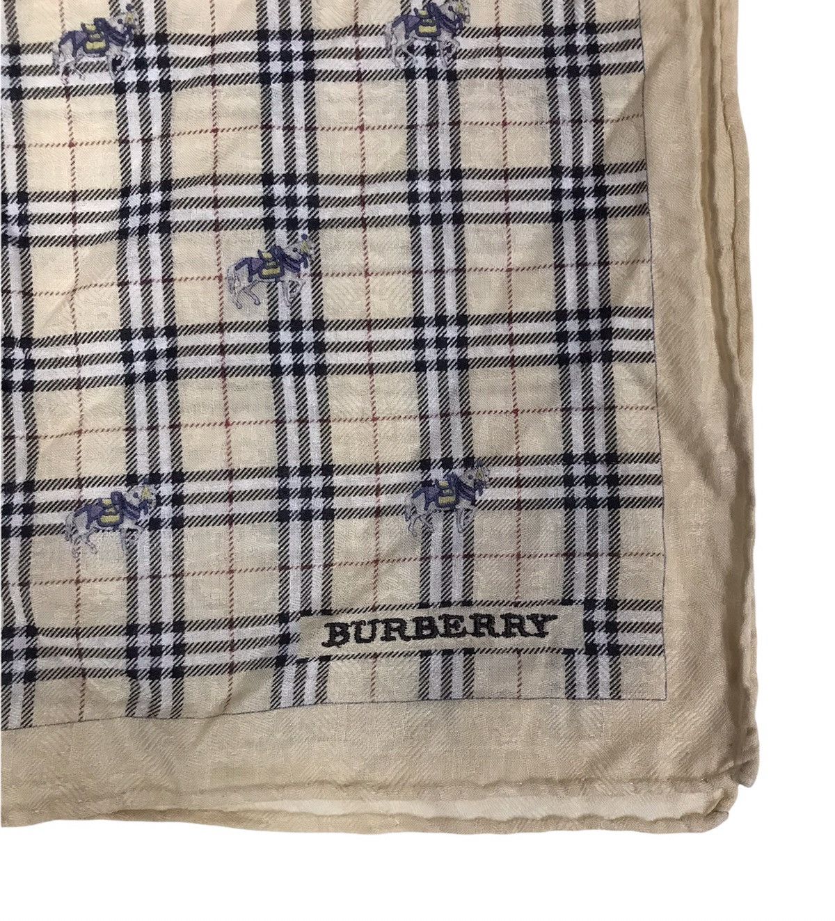 Burberry Vintage Burberry Handkercief Nova Check Size ONE SIZE - 3 Thumbnail