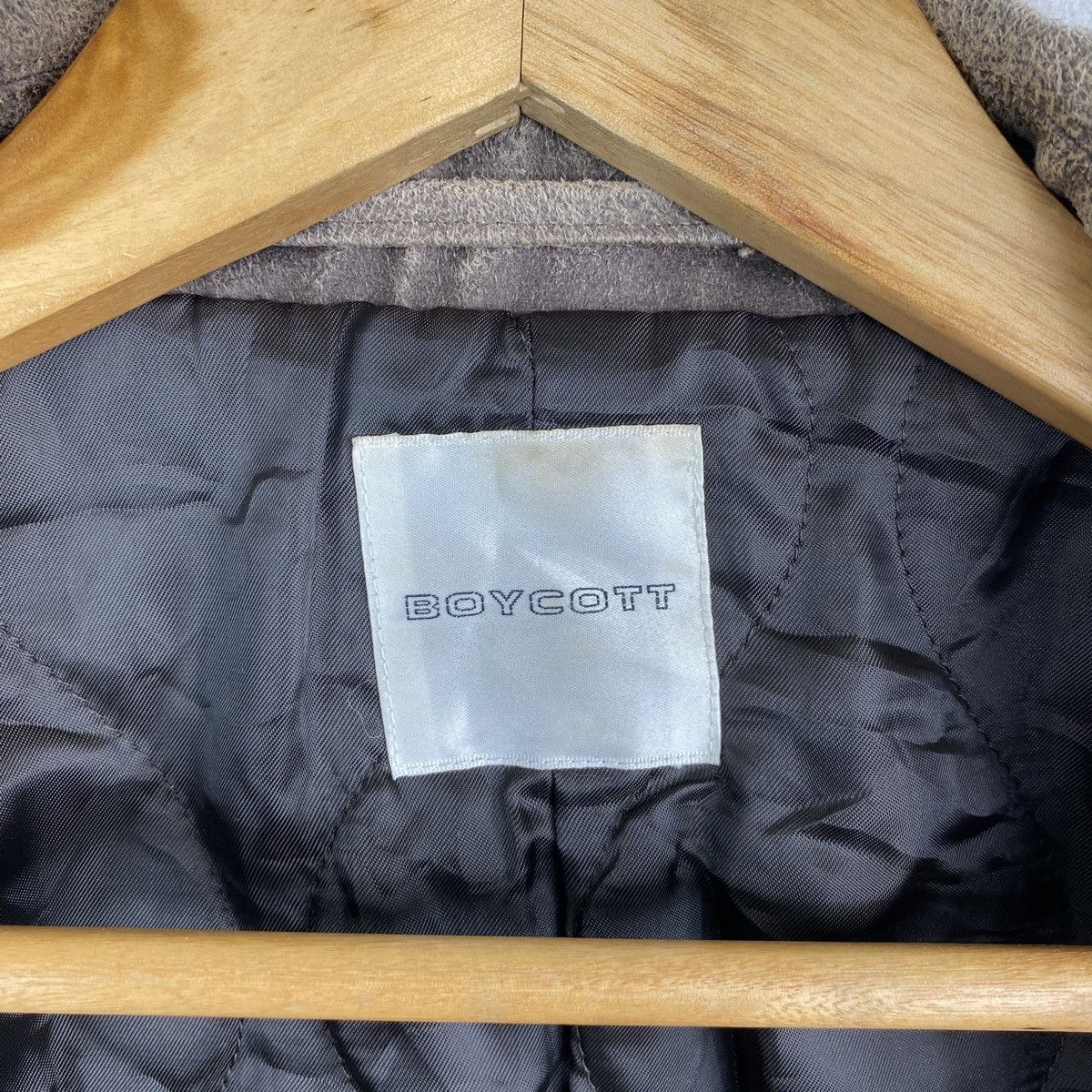 Boycott × Japanese Brand × Vintage Vintage BOYCOTT Double Collar Casual Sportswear Coat Jacket Size US S / EU 44-46 / 1 - 6 Thumbnail