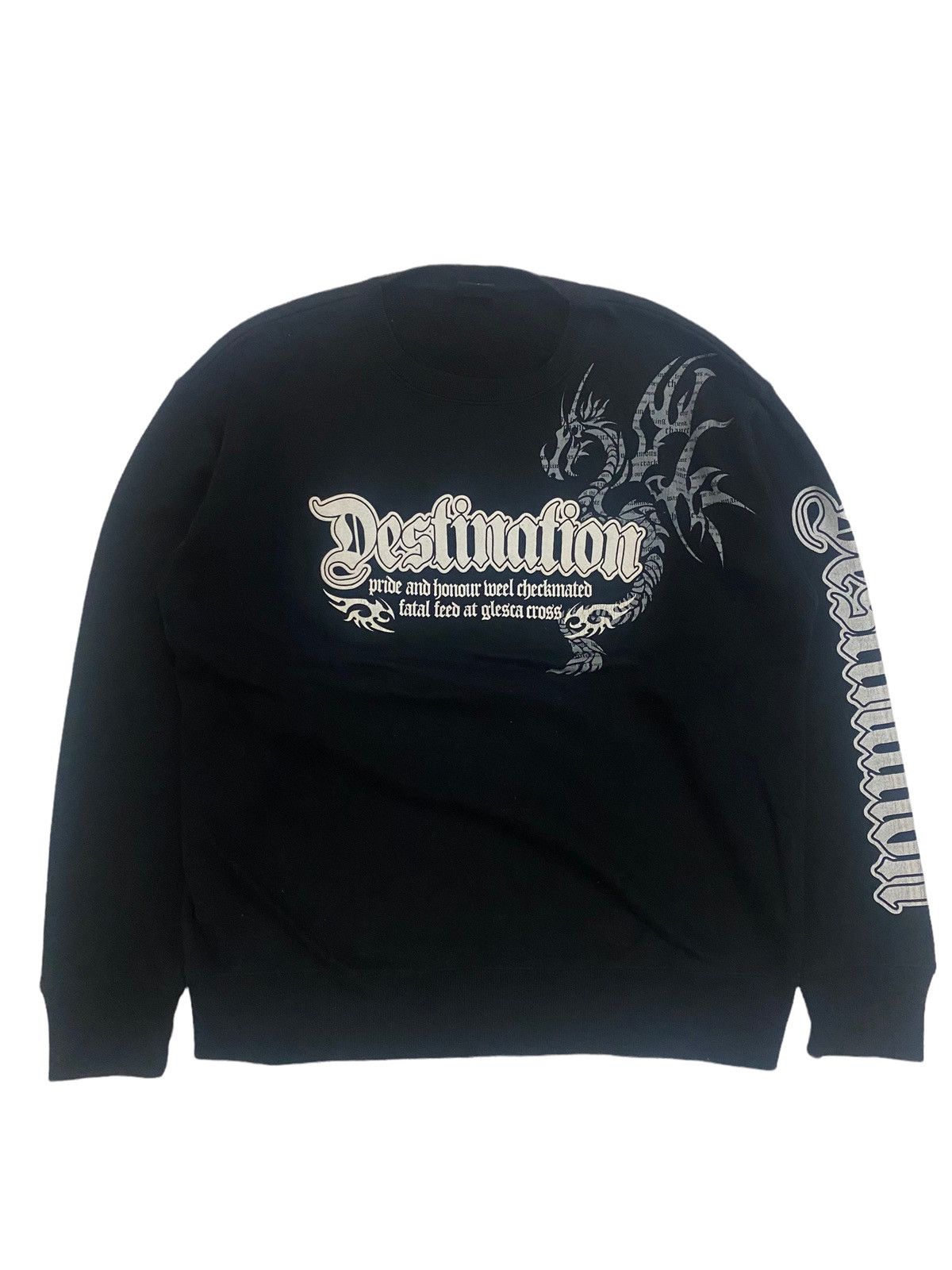 Dragonfly × Japanese Brand Japanese Beaumere Chrome Heart Cross Logo Sweatshirt Size US L / EU 52-54 / 3 - 2 Thumbnail