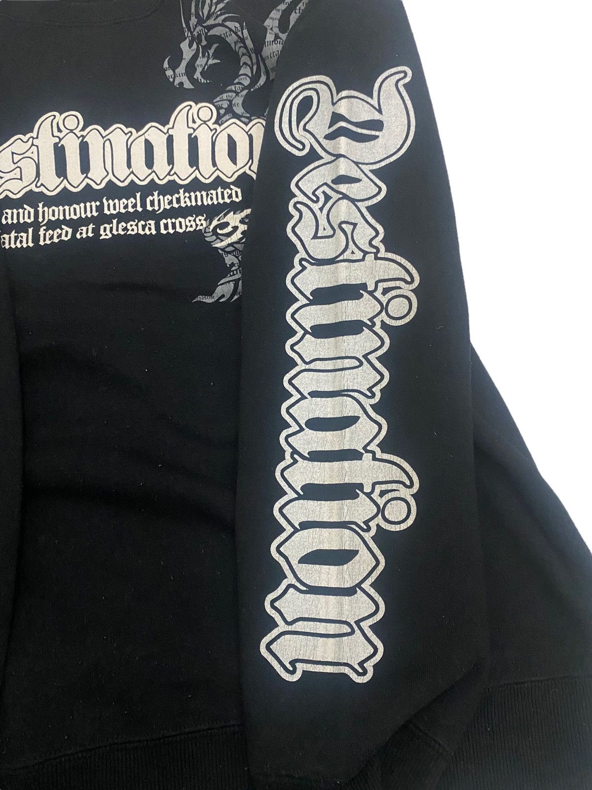 Dragonfly × Japanese Brand Japanese Beaumere Chrome Heart Cross Logo Sweatshirt Size US L / EU 52-54 / 3 - 7 Thumbnail