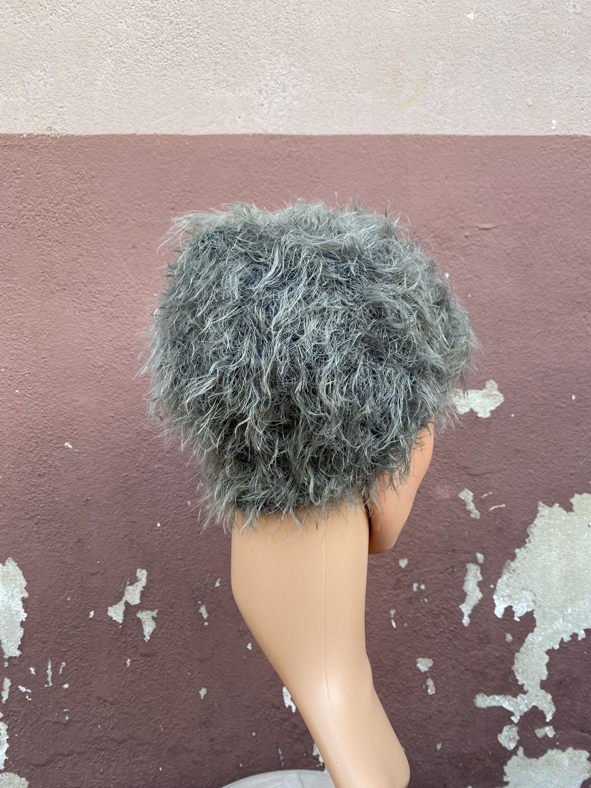 Japanese Brand Susanne Doer Faux Fur Fluffy Hat Size ONE SIZE - 4 Thumbnail