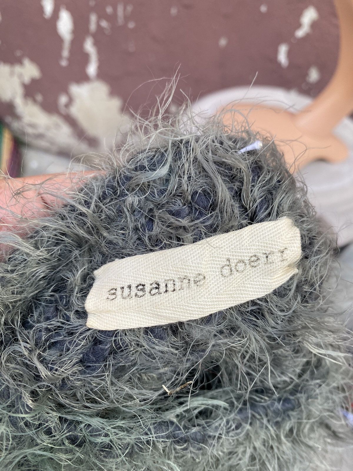 Japanese Brand Susanne Doer Faux Fur Fluffy Hat Size ONE SIZE - 5 Thumbnail