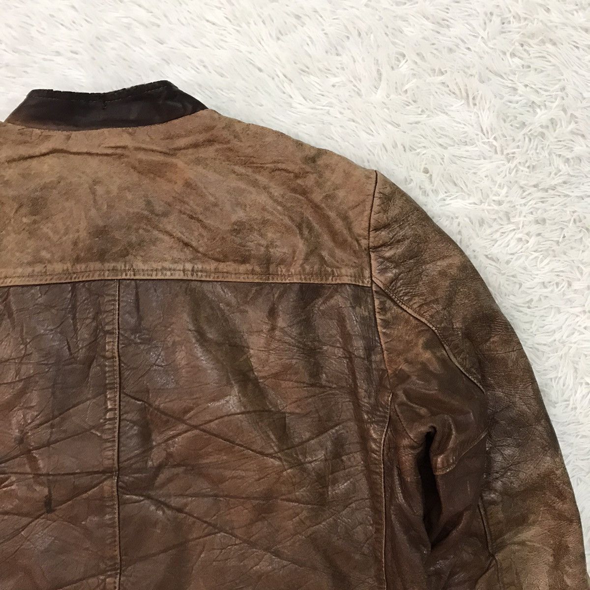 Towncraft Vtg Towncraft Pennys Leather Jacket Talon Zip Size US M / EU 48-50 / 2 - 9 Thumbnail