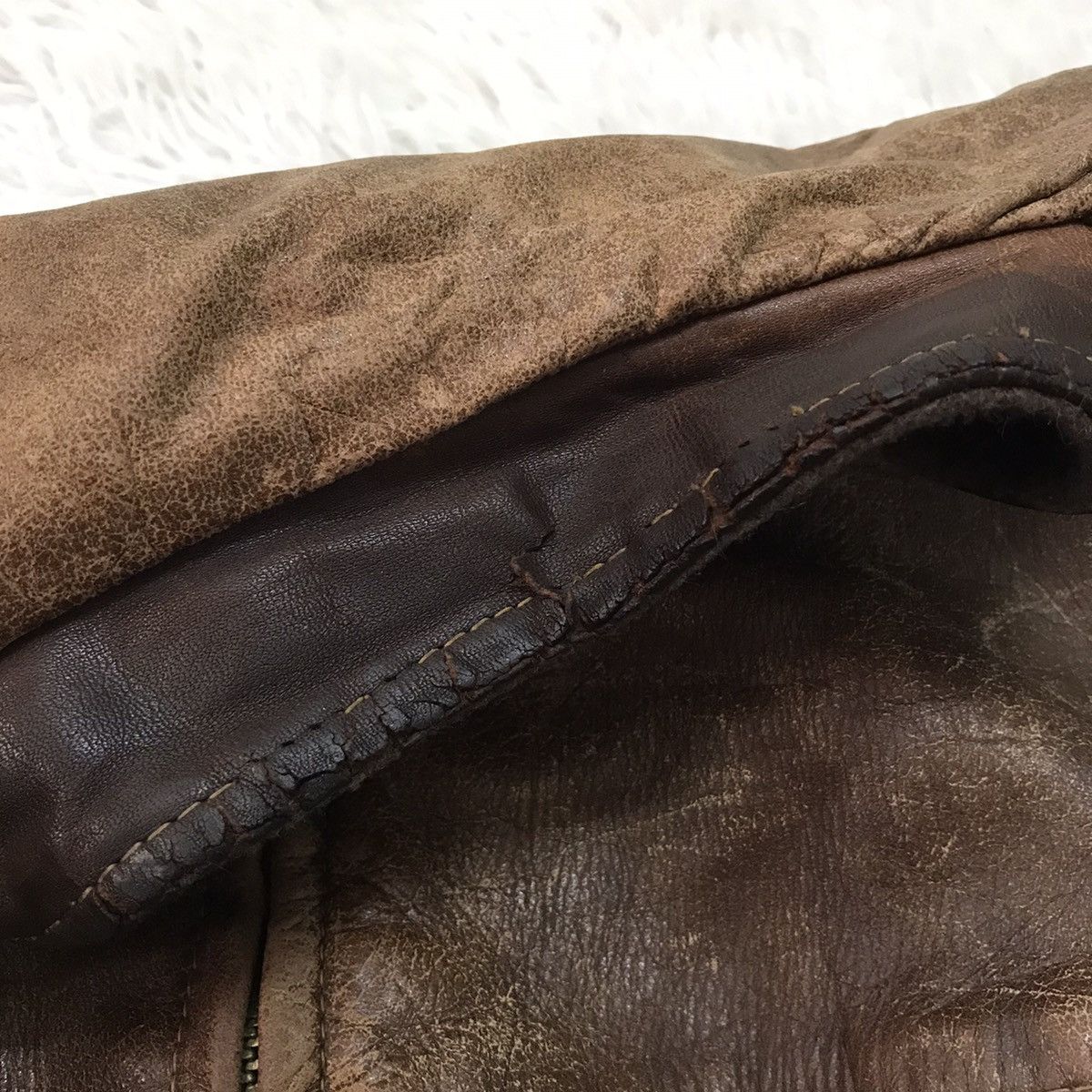 Towncraft Vtg Towncraft Pennys Leather Jacket Talon Zip Size US M / EU 48-50 / 2 - 12 Thumbnail