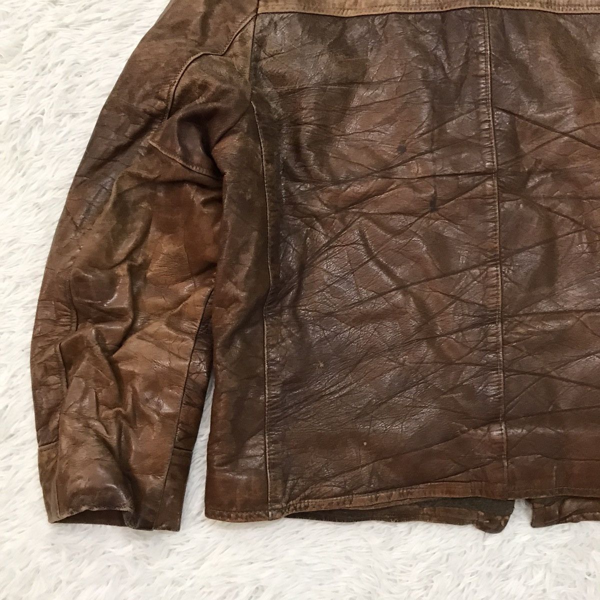 Towncraft Vtg Towncraft Pennys Leather Jacket Talon Zip Size US M / EU 48-50 / 2 - 7 Thumbnail