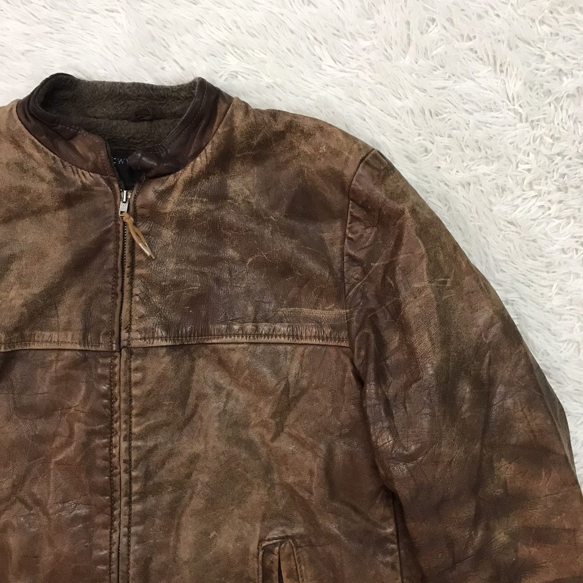 Towncraft Vtg Towncraft Pennys Leather Jacket Talon Zip Size US M / EU 48-50 / 2 - 5 Thumbnail