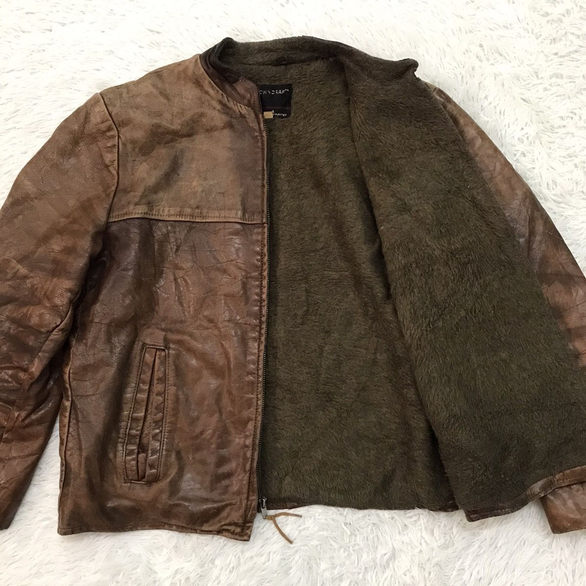 Towncraft Vtg Towncraft Pennys Leather Jacket Talon Zip Size US M / EU 48-50 / 2 - 15 Thumbnail