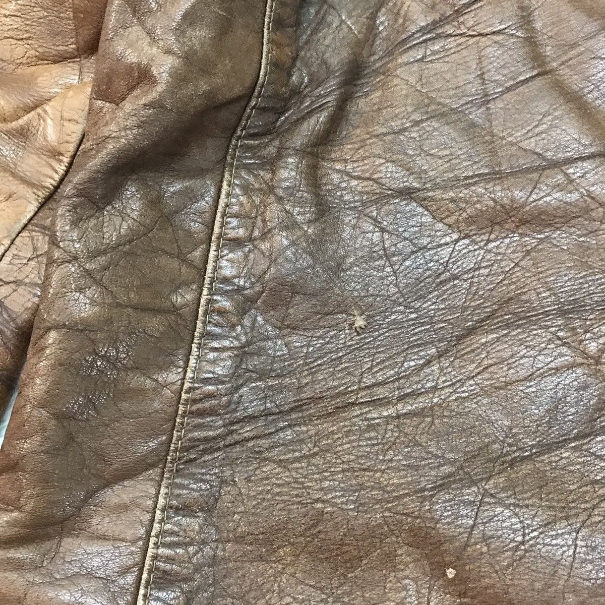Towncraft Vtg Towncraft Pennys Leather Jacket Talon Zip Size US M / EU 48-50 / 2 - 11 Thumbnail