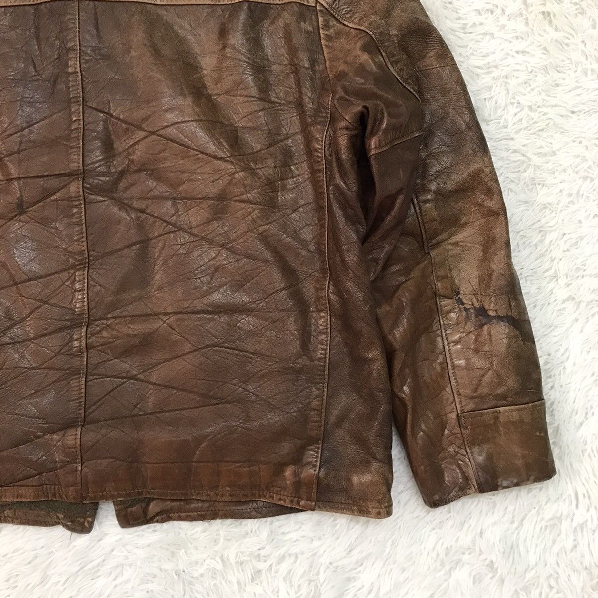 Towncraft Vtg Towncraft Pennys Leather Jacket Talon Zip Size US M / EU 48-50 / 2 - 8 Thumbnail