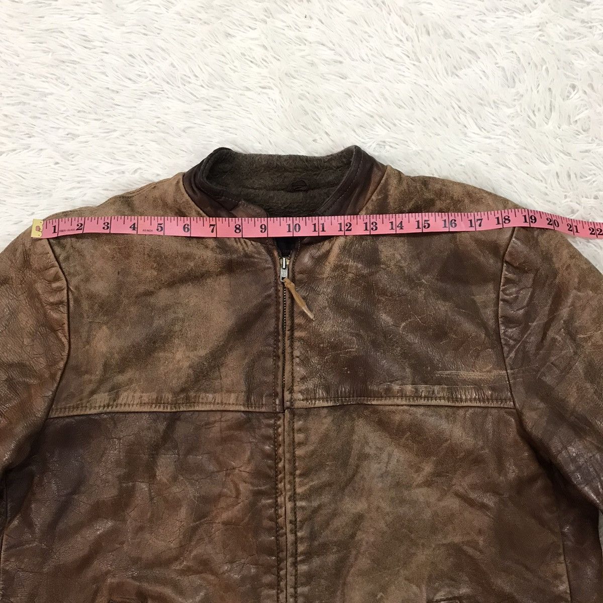 Towncraft Vtg Towncraft Pennys Leather Jacket Talon Zip Size US M / EU 48-50 / 2 - 18 Thumbnail