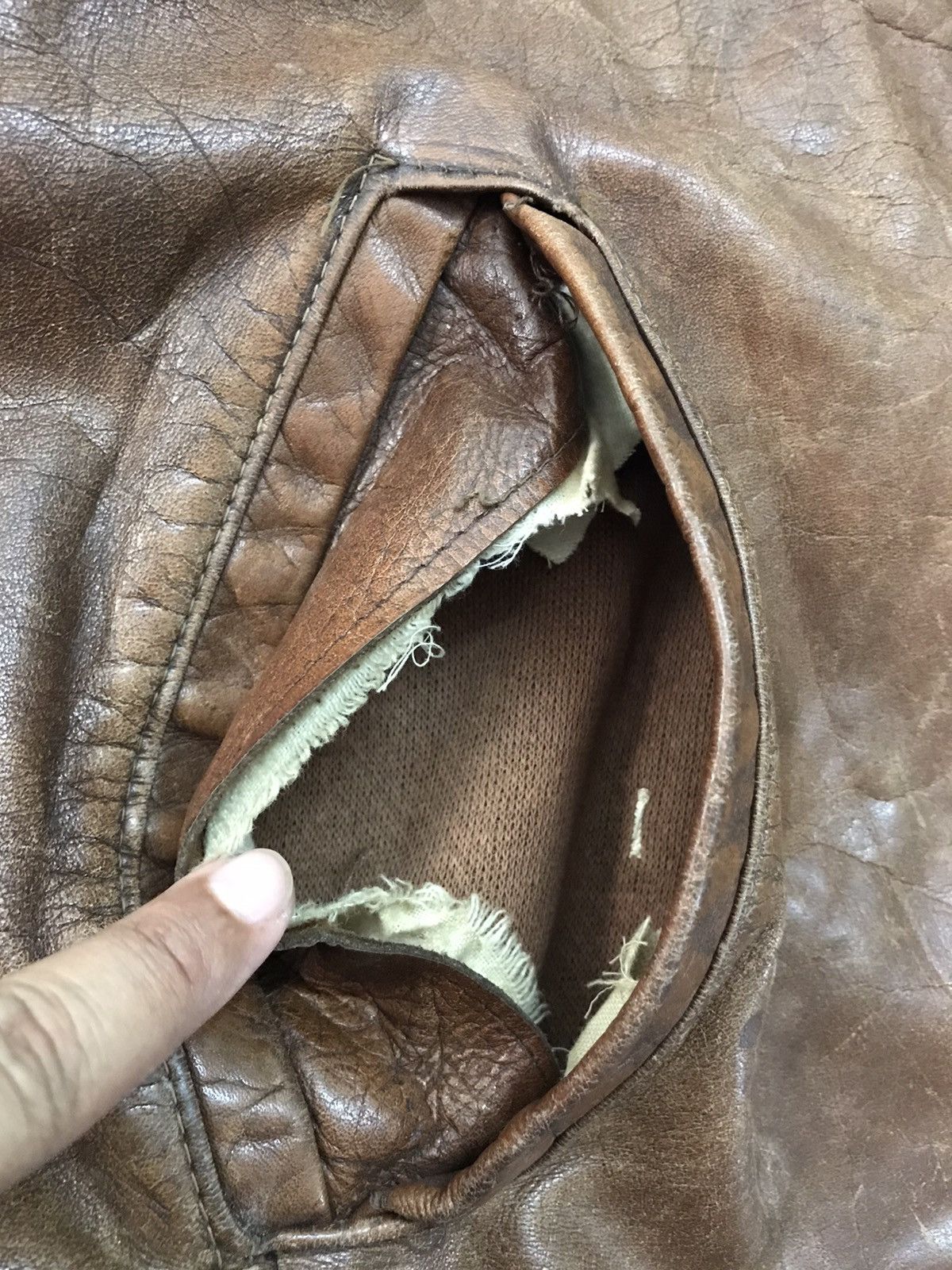 Towncraft Vtg Towncraft Pennys Leather Jacket Talon Zip Size US M / EU 48-50 / 2 - 14 Thumbnail