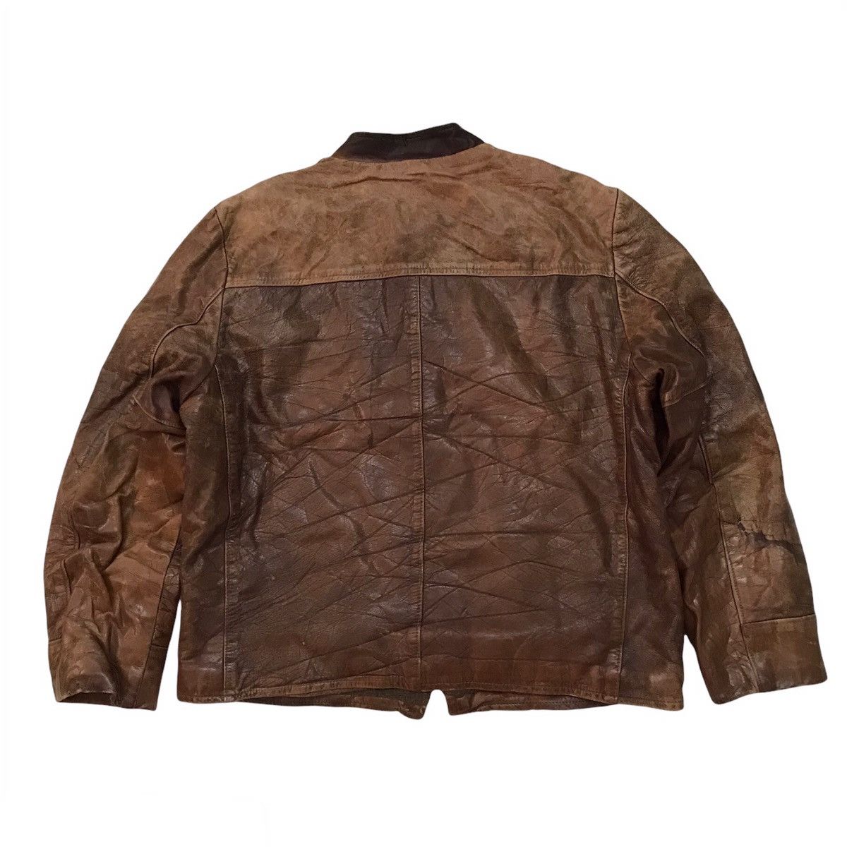Towncraft Vtg Towncraft Pennys Leather Jacket Talon Zip Size US M / EU 48-50 / 2 - 2 Thumbnail