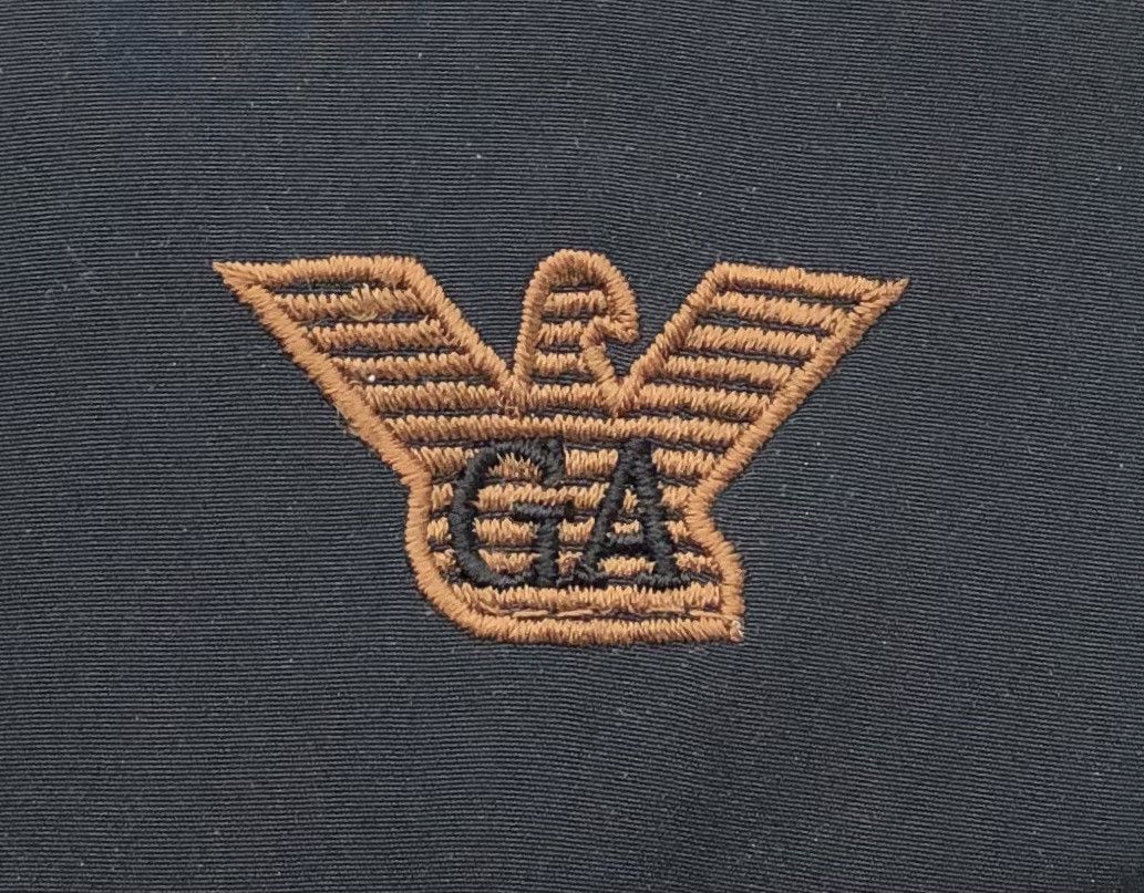 Giorgio Armani Vtg Giorgio Armani Embroidery Logo Reversible Bomber Jacket Size US L / EU 52-54 / 3 - 10 Thumbnail