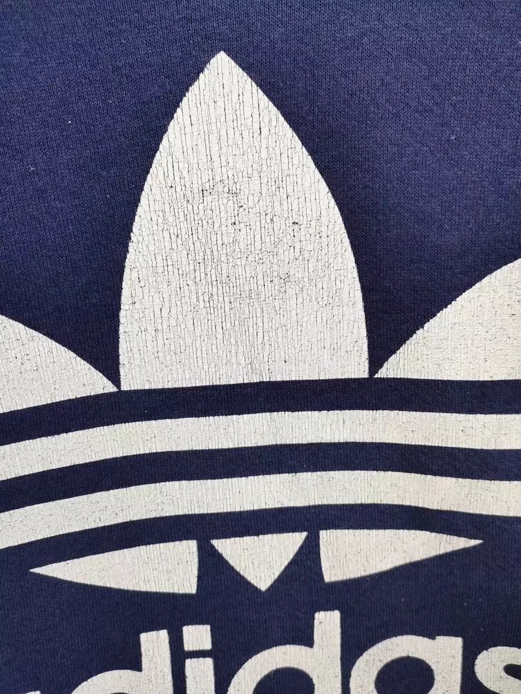Adidas vintage adidas sweatshirts crewneck big logo trefoil Size US L / EU 52-54 / 3 - 7 Thumbnail