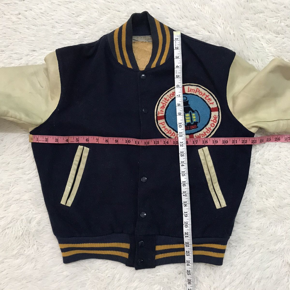 Golden Bear Vtg Golden Bear Traditional Preppie’s Varsity Jacket Size US M / EU 48-50 / 2 - 20 Thumbnail