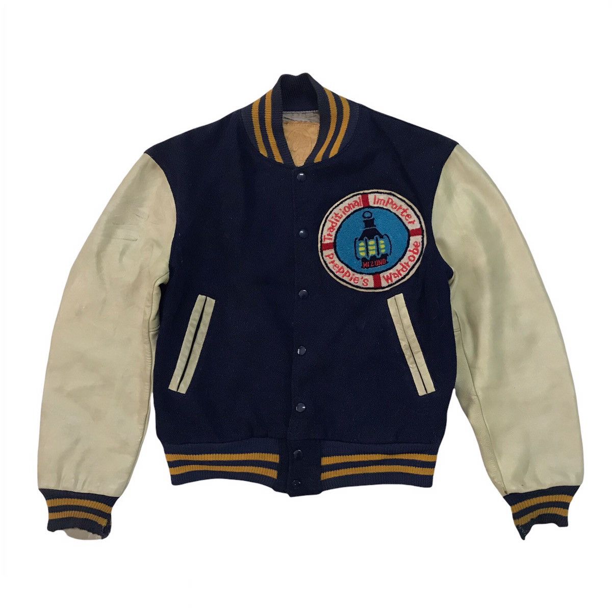Golden Bear Vtg Golden Bear Traditional Preppie’s Varsity Jacket Size US M / EU 48-50 / 2 - 1 Thumbnail
