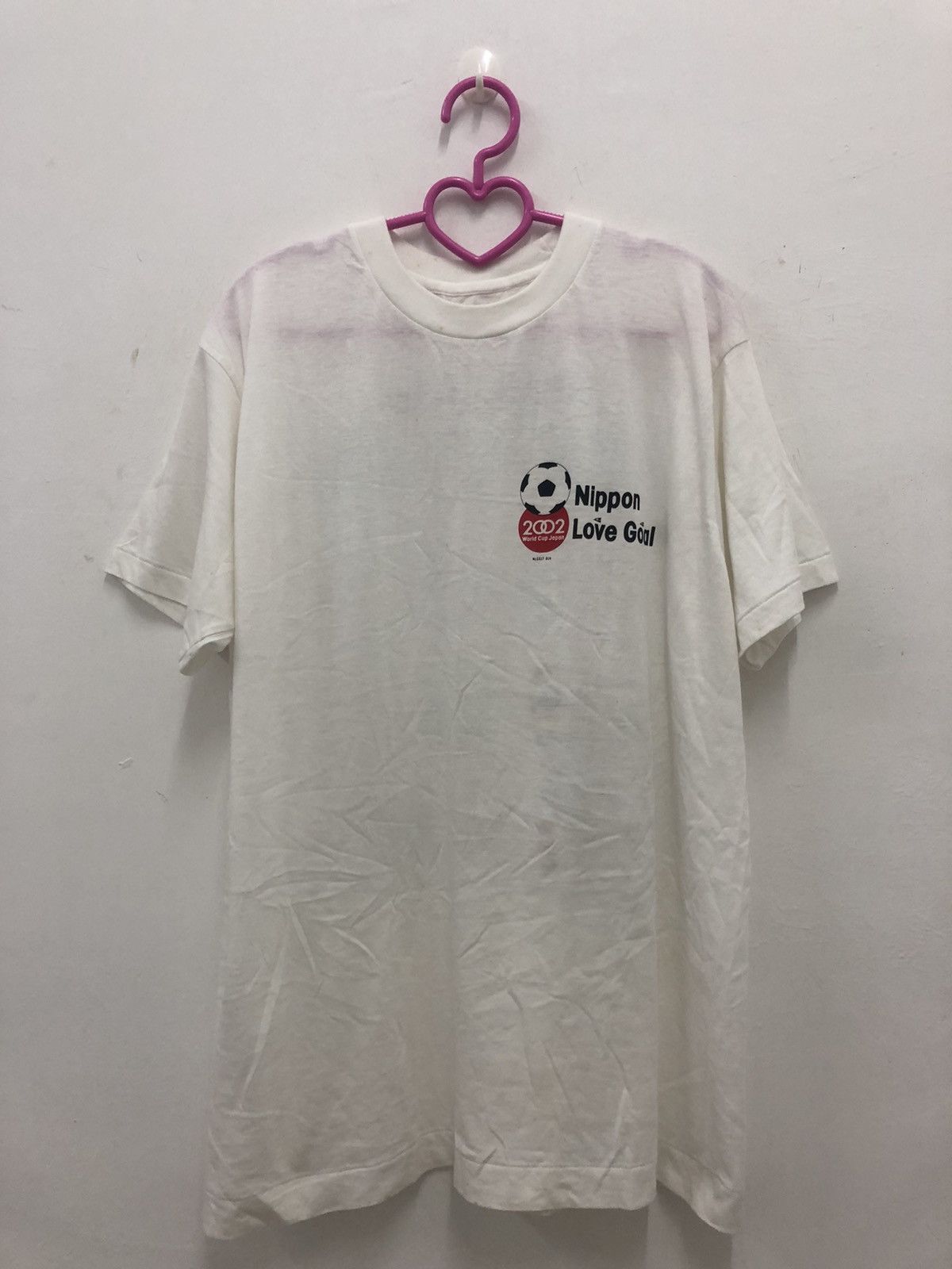 Vintage Rare Vintage NIPPON LOVE GOAL World Cup Winner Soccer Size US M / EU 48-50 / 2 - 6 Thumbnail