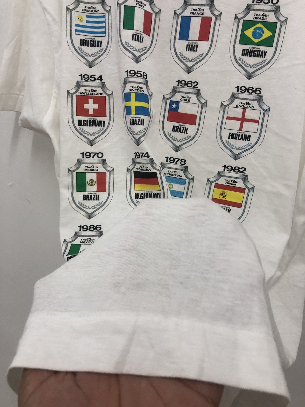 Vintage Rare Vintage NIPPON LOVE GOAL World Cup Winner Soccer Size US M / EU 48-50 / 2 - 4 Thumbnail
