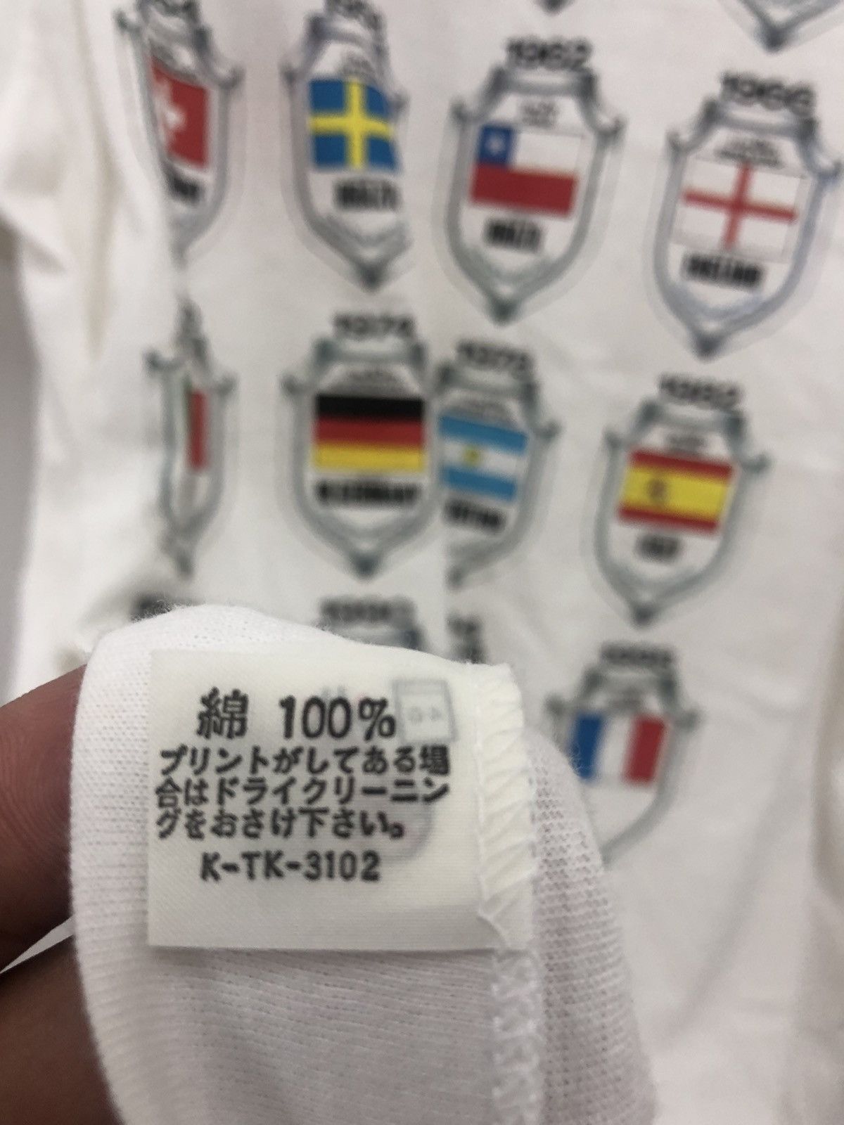Vintage Rare Vintage NIPPON LOVE GOAL World Cup Winner Soccer Size US M / EU 48-50 / 2 - 3 Thumbnail