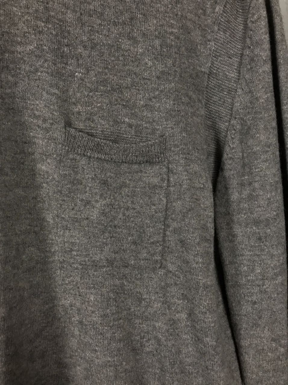 Allsaints Allsaints luxury streetwear wool gray sweater Size US L / EU 52-54 / 3 - 4 Thumbnail