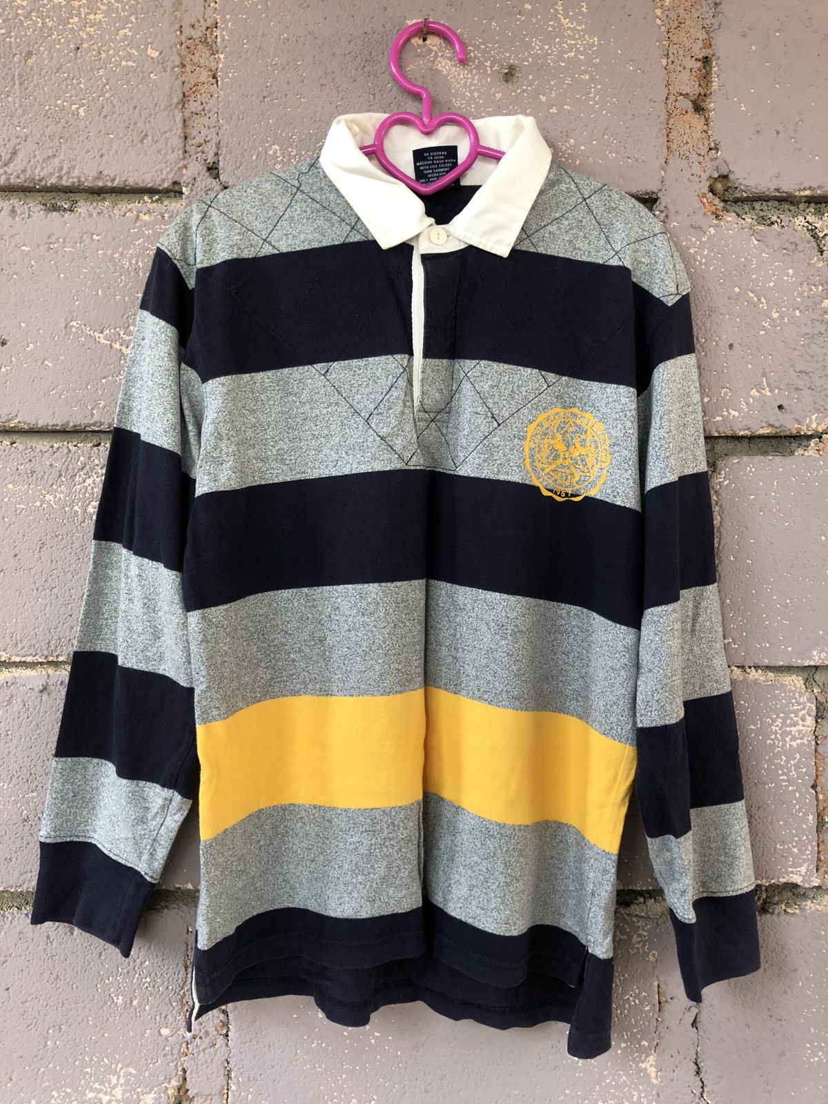 Rare 90s Vintage Polo Sport Ralph Lauren Striped Polo Shirt