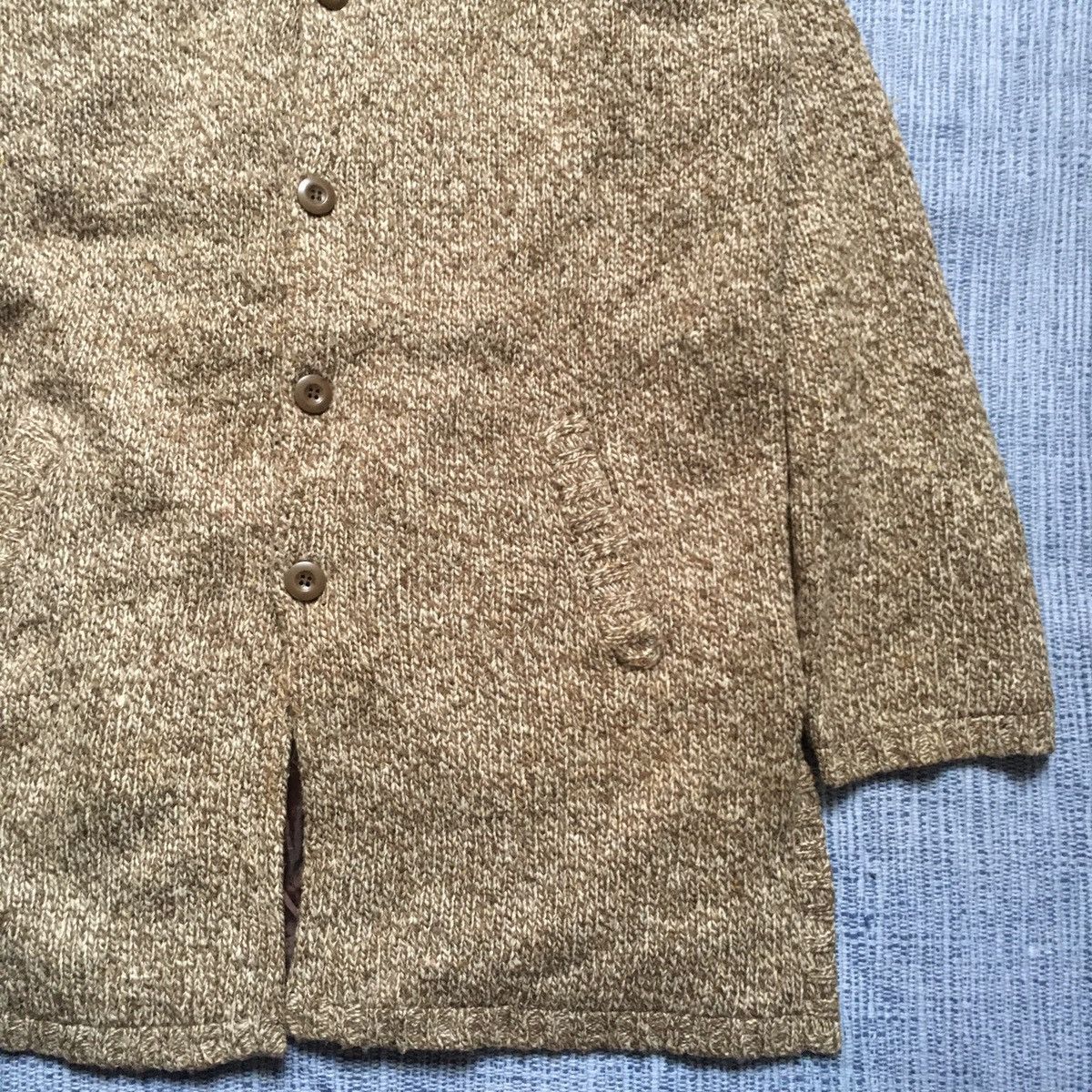 Japanese Brand vintage long wool jacket Size US L / EU 52-54 / 3 - 4 Thumbnail