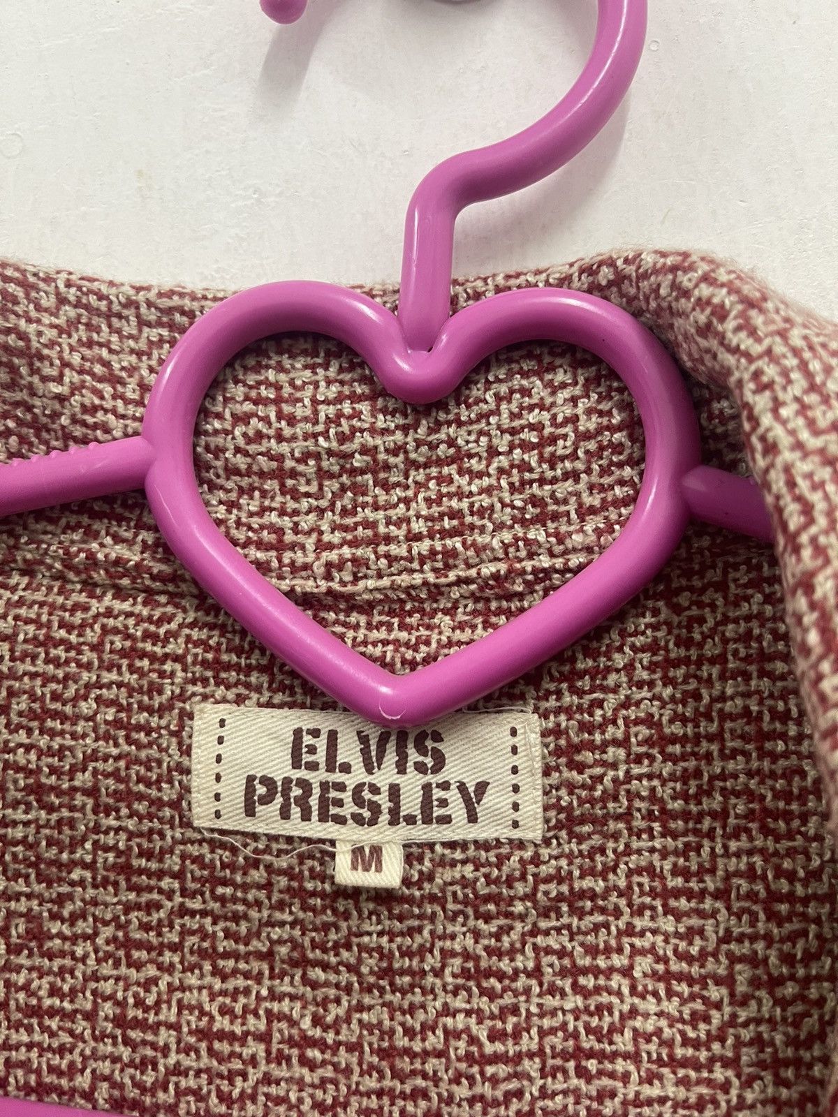Flannel Rare Vintage ELVIS PRESLEY Half Zip Double Pocket Flannel Size US M / EU 48-50 / 2 - 5 Thumbnail