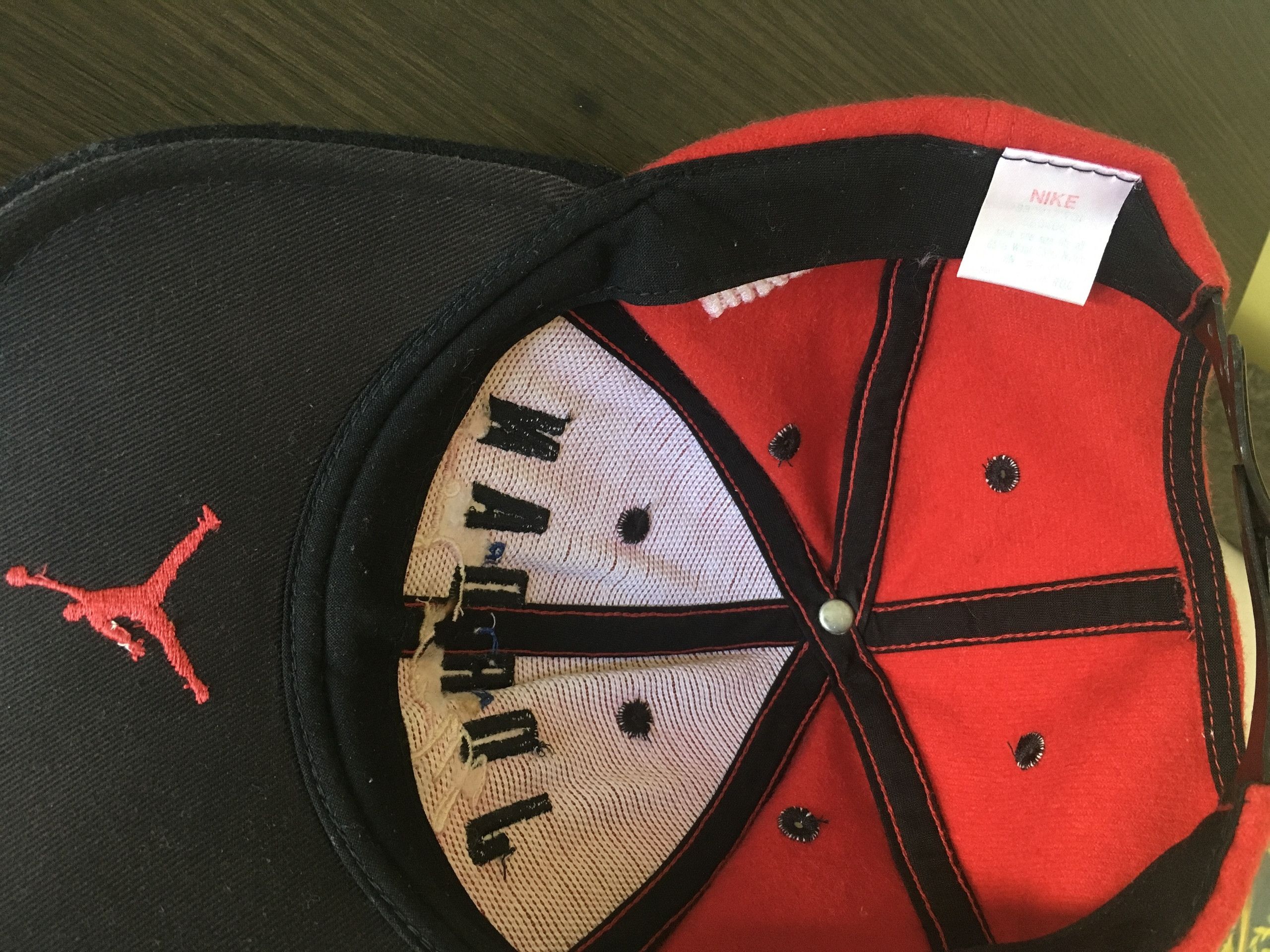 Jordan Brand × Nike × Vintage Vintage Wool Cap Challenge Court Tn International Size ONE SIZE - 3 Thumbnail