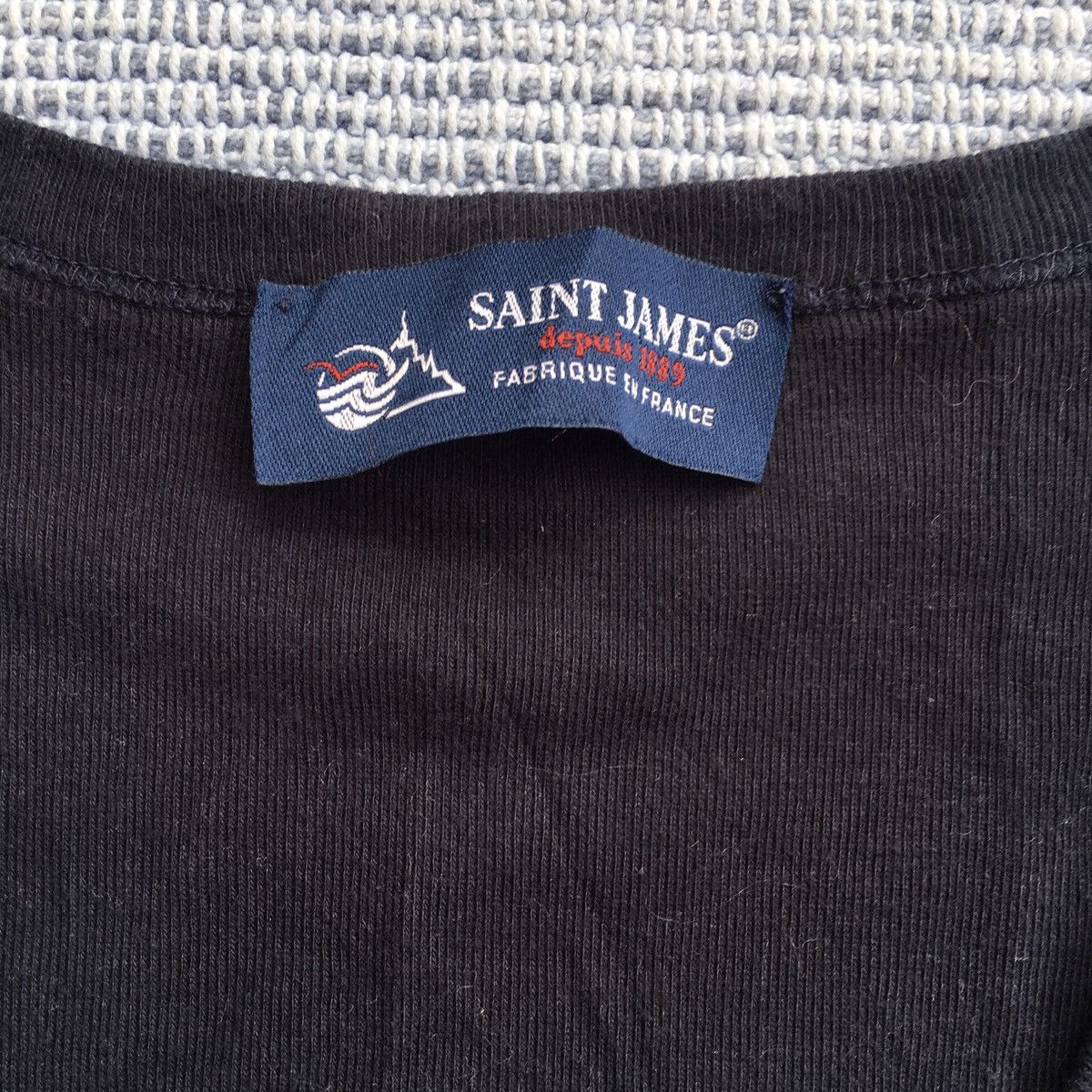 Saint James navy cotton cardigan Size US S / EU 44-46 / 1 - 3 Thumbnail