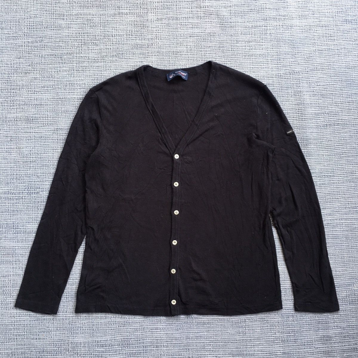 Saint James navy cotton cardigan Size US S / EU 44-46 / 1 - 2 Thumbnail