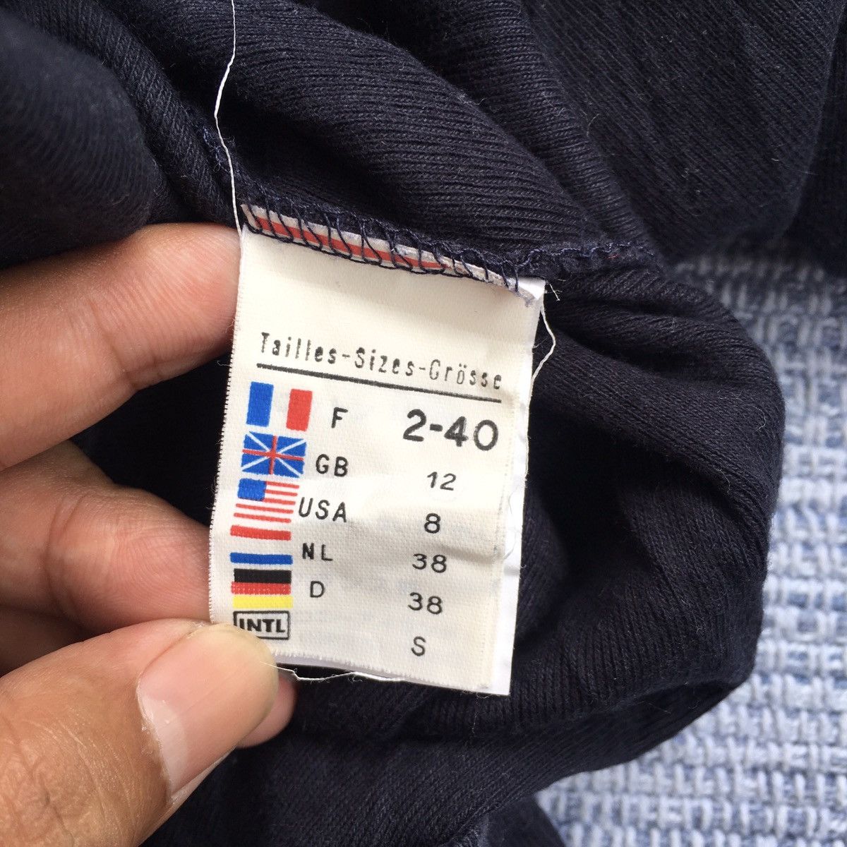 Saint James navy cotton cardigan Size US S / EU 44-46 / 1 - 5 Thumbnail