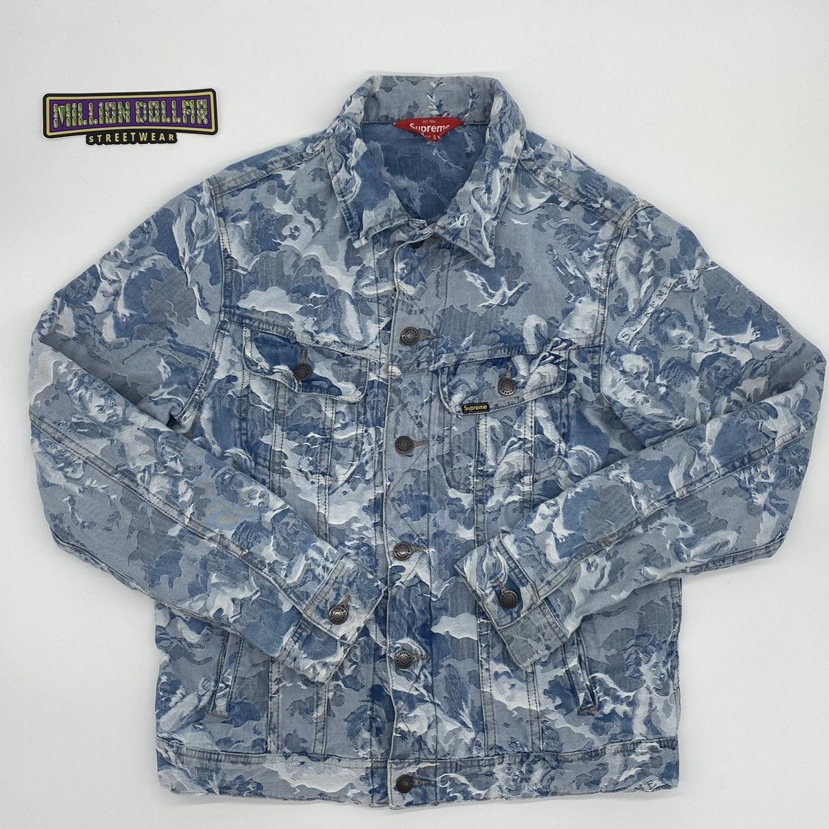 Supreme cherub hot sale trucker jacket