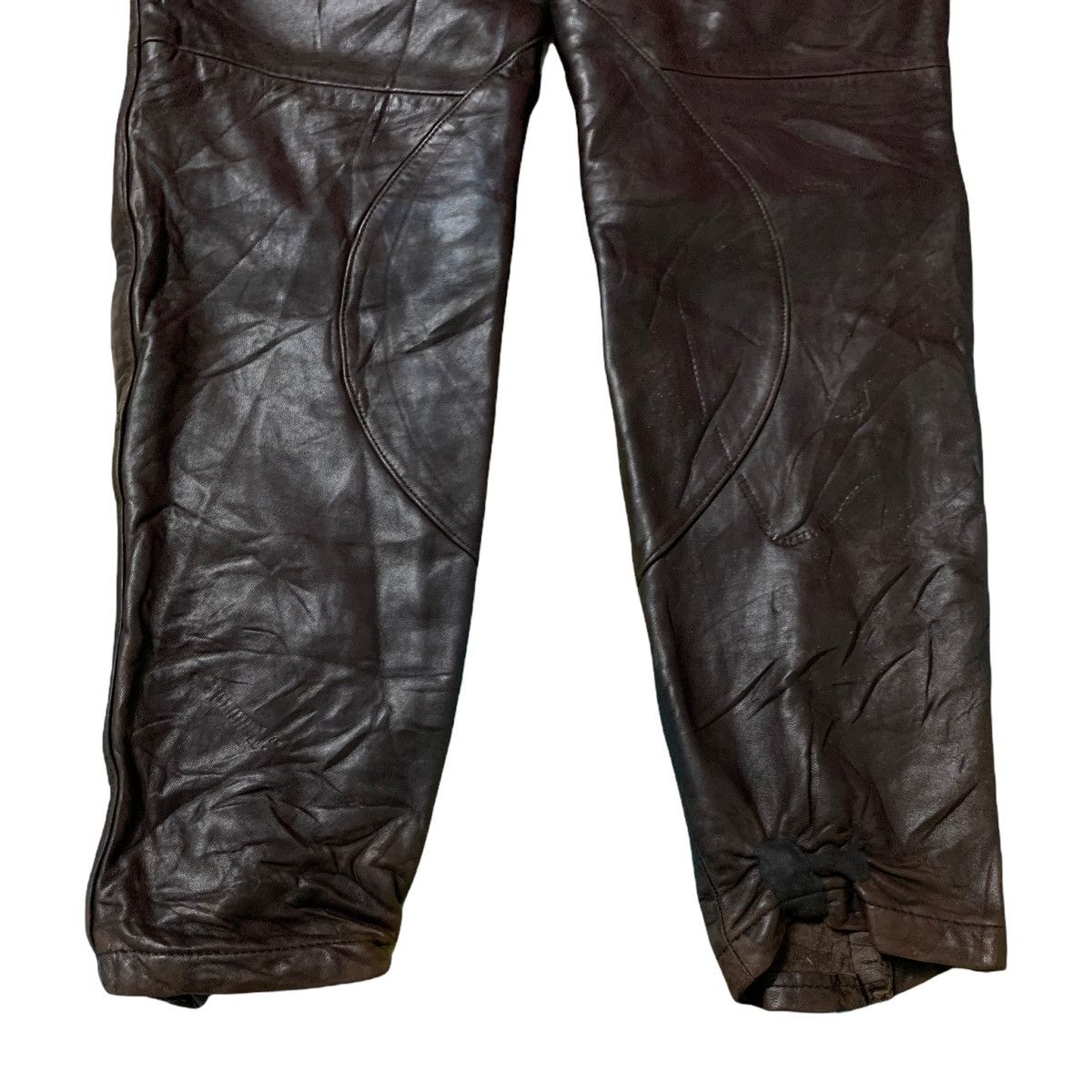 Issey Miyake 🔥Issey Miyake Men Sheep Leather Pants Size US 28 / EU 44 - 12 Thumbnail