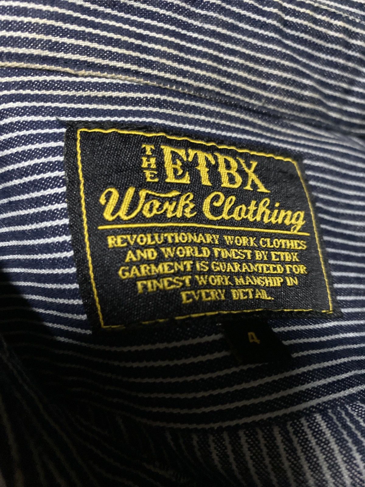 Vintage THE ETBX WORK COLTHING EMBROIDERY SHIRT Size US L / EU 52-54 / 3 - 6 Thumbnail