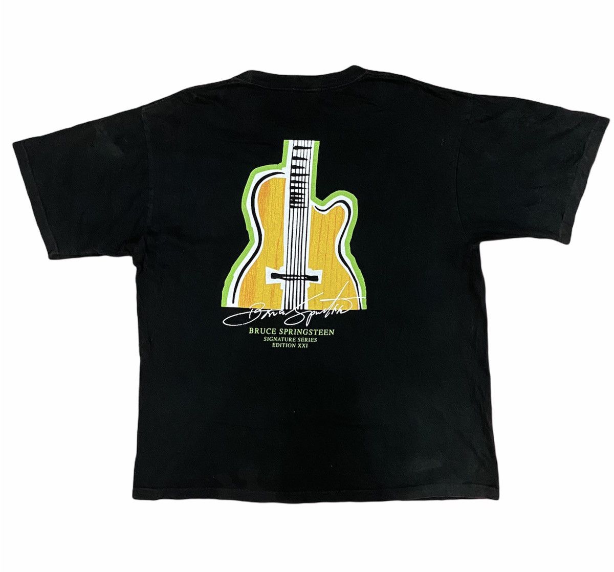 Band Tees × Hard Rock Cafe × Vintage Vintage Hard Rock x Bruce Springsteen Signature Series Size US XL / EU 56 / 4 - 1 Thumbnail