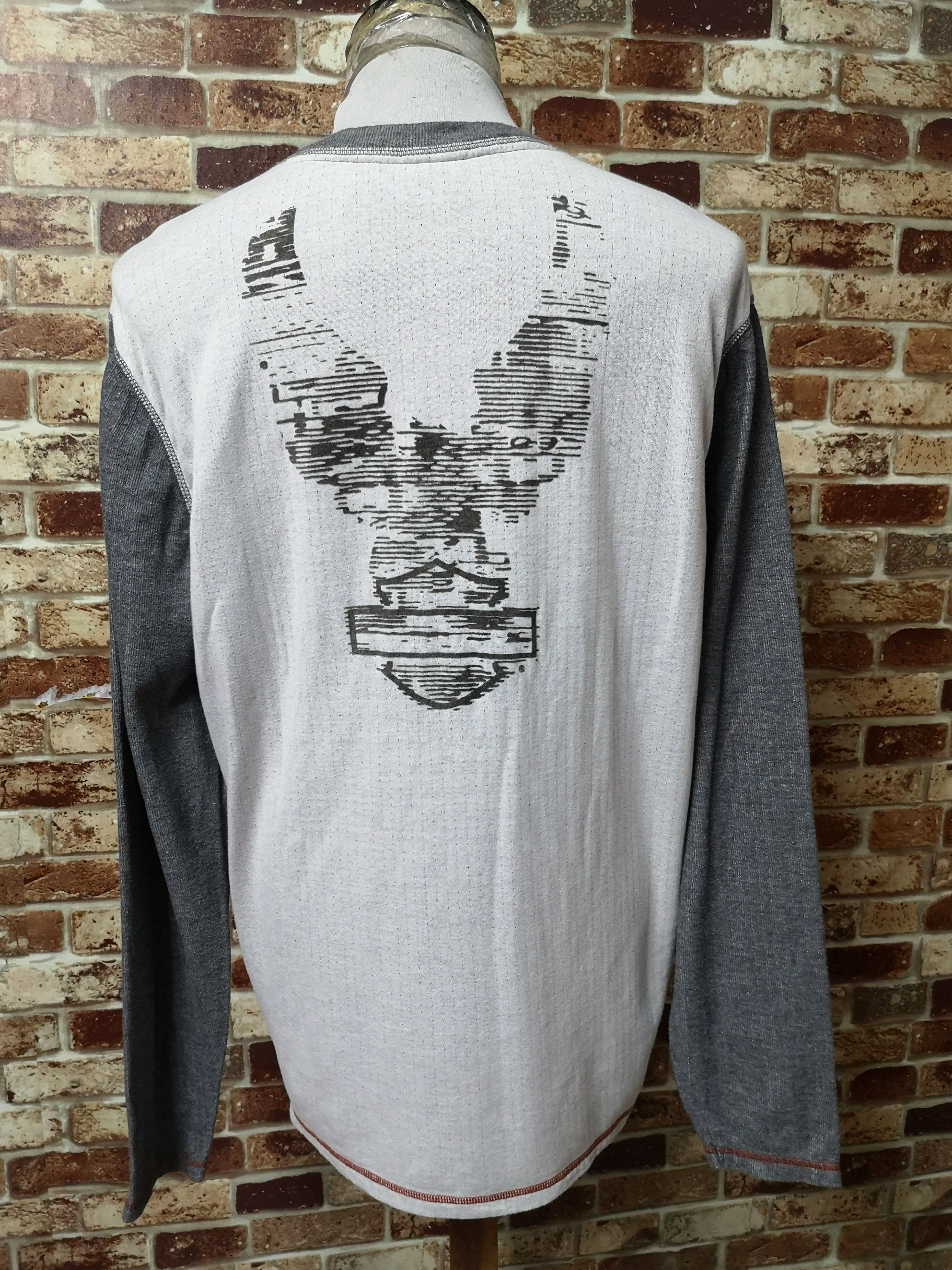 Harley Davidson Harley Davidson Long Sleeve Tee Size US XL / EU 56 / 4 - 1 Thumbnail