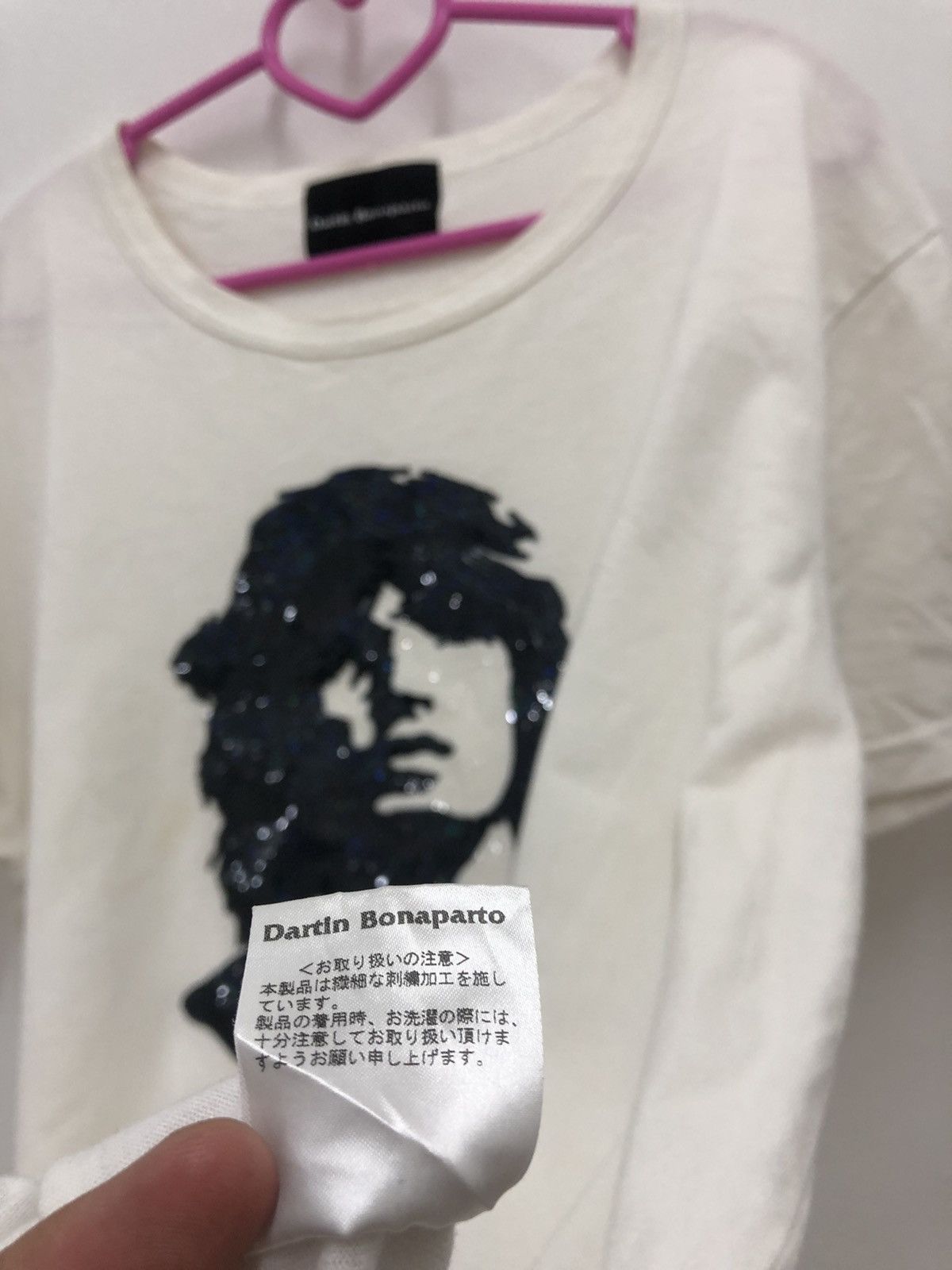 Band Tees Rare Vintage DARTIN BONAPARTO Iconic Mick Jagger Japan Tee Size US M / EU 48-50 / 2 - 5 Thumbnail