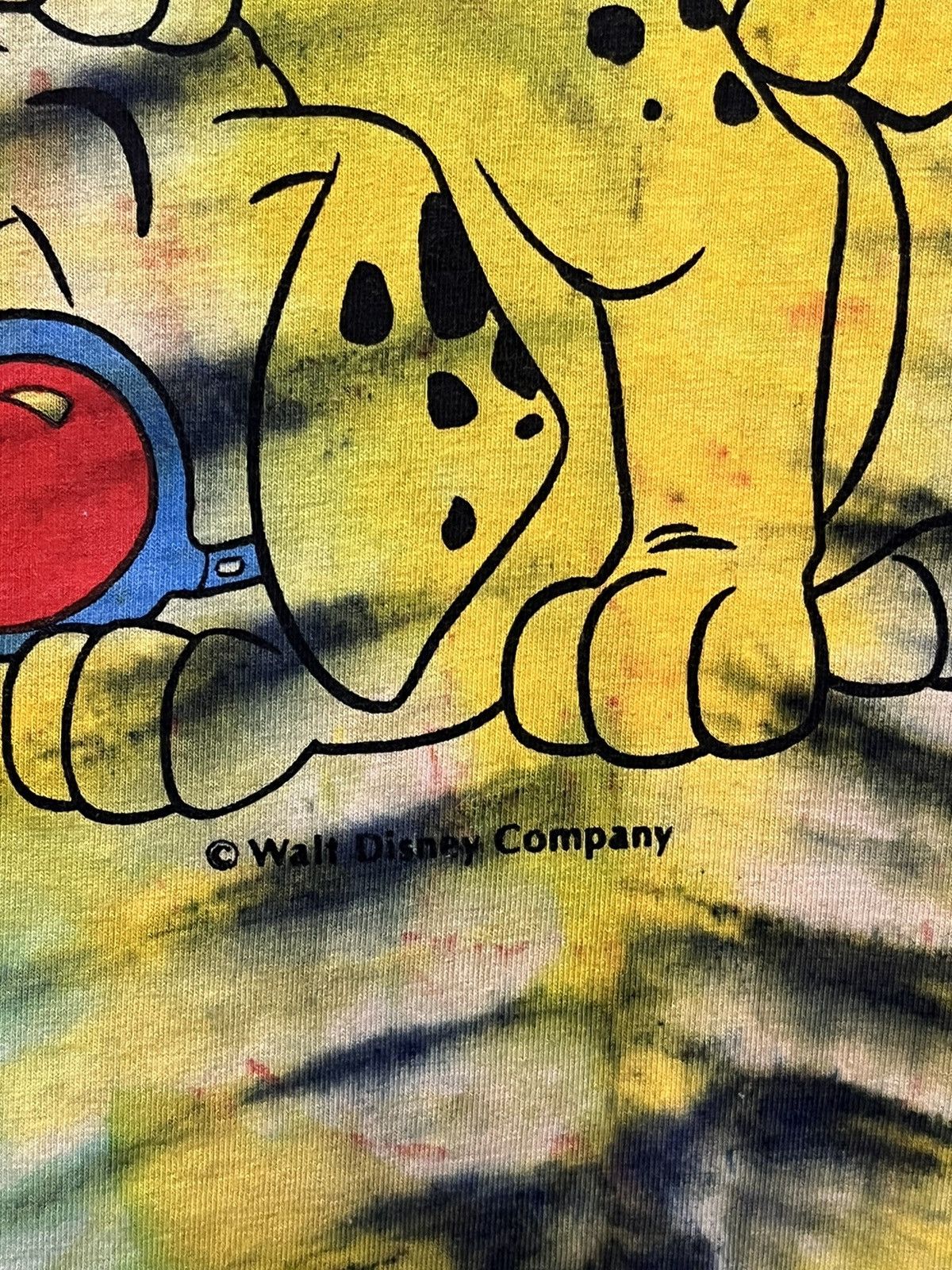 Disney × Vintage Vintage 101 Dalmatians Walt Disney Cartoon T shirt Size US L / EU 52-54 / 3 - 4 Thumbnail
