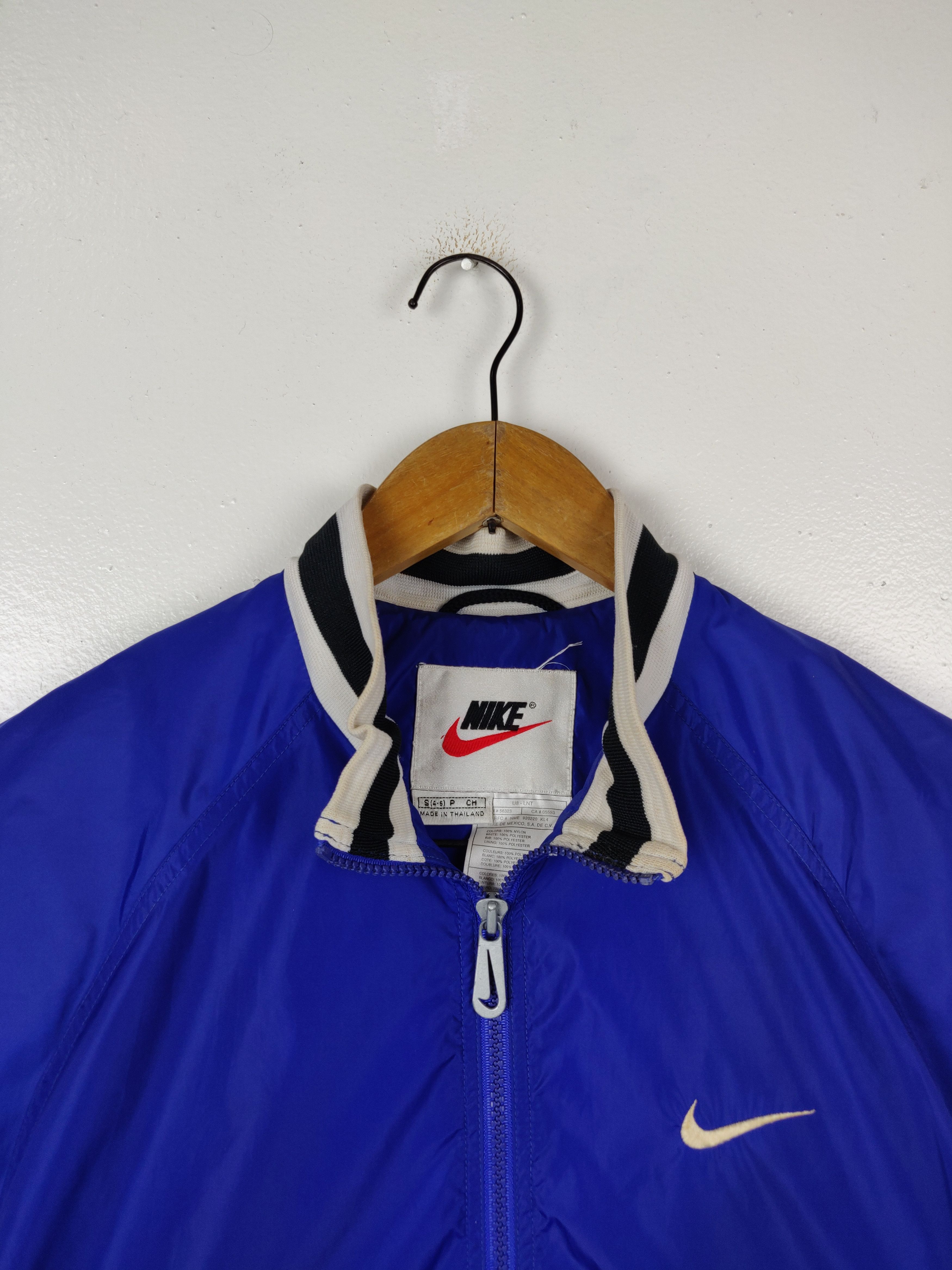 Nike Vintage 90s Nike Sweater Zipper Windbreaker Jackets Size US S / EU 44-46 / 1 - 4 Thumbnail