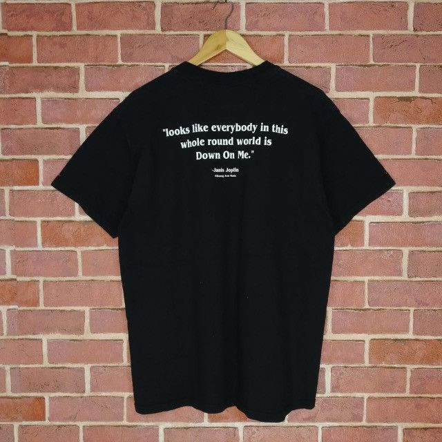 Band Tees × Vintage Vintage Janis Joplin American Singer Legendary Promo Music Size US L / EU 52-54 / 3 - 2 Thumbnail
