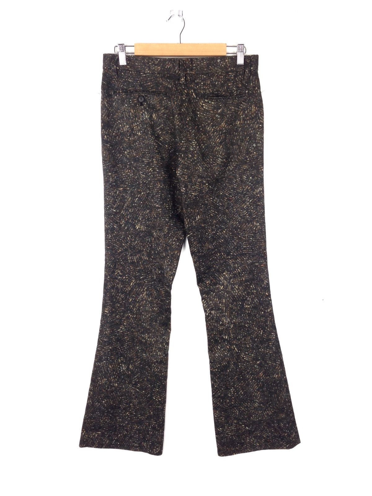 5351 POUR LES HOMMES Vintage 5351 Pour Les Hommes Pants Alloverprint Peacock Size US 30 / EU 46 - 2 Thumbnail